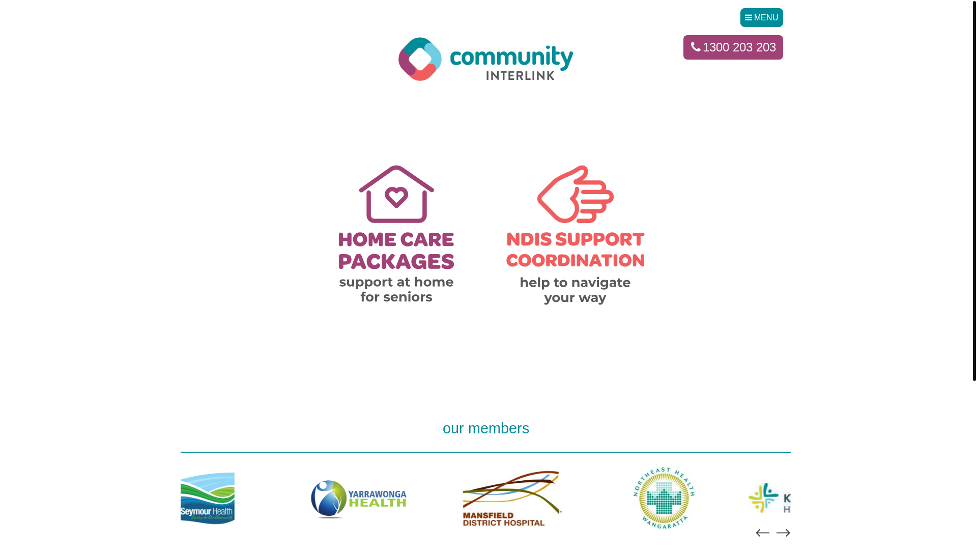 website screenshot of https://interlink.au/