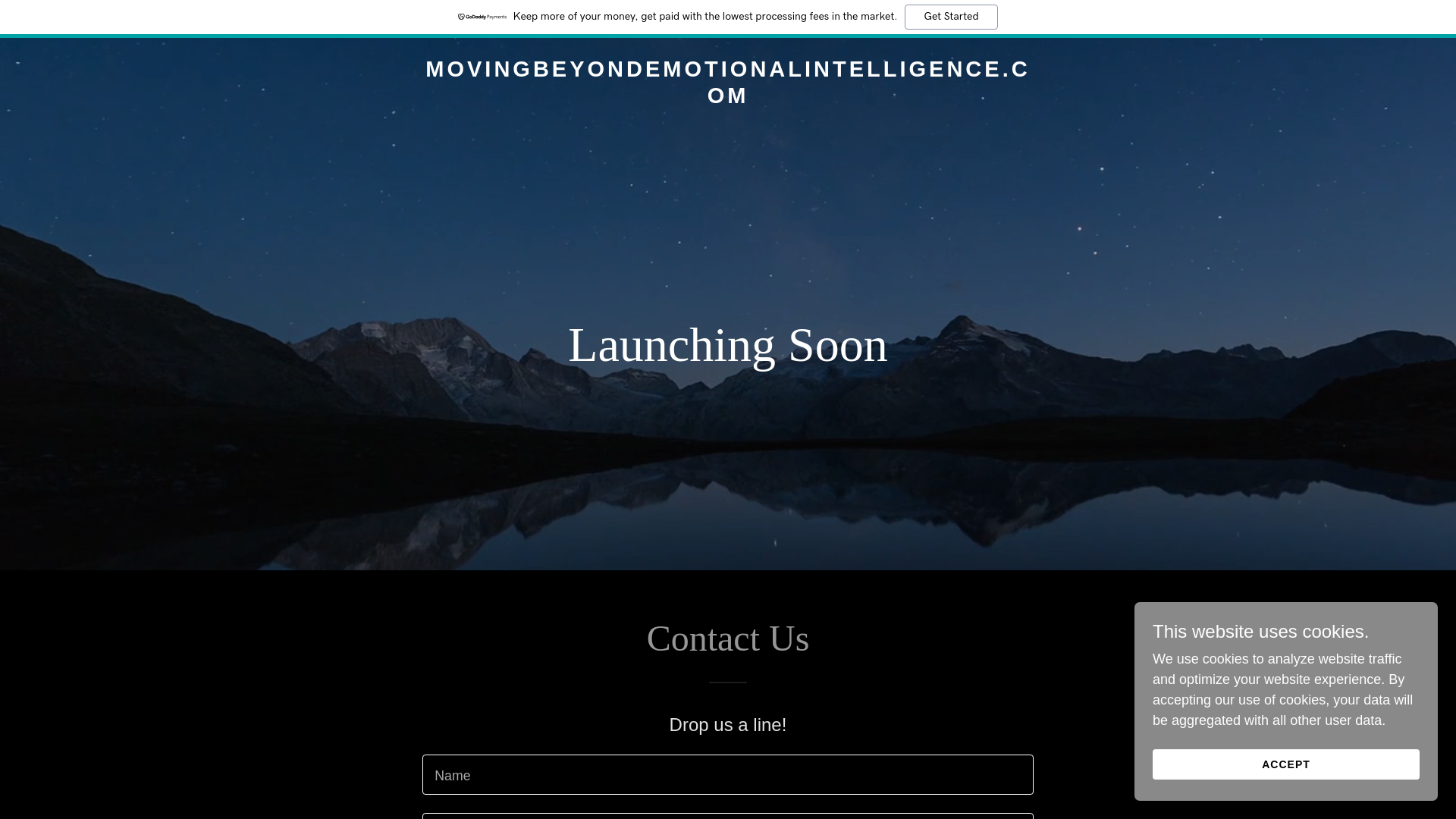website screenshot of https://movingbeyondemotionalintelligence.com/