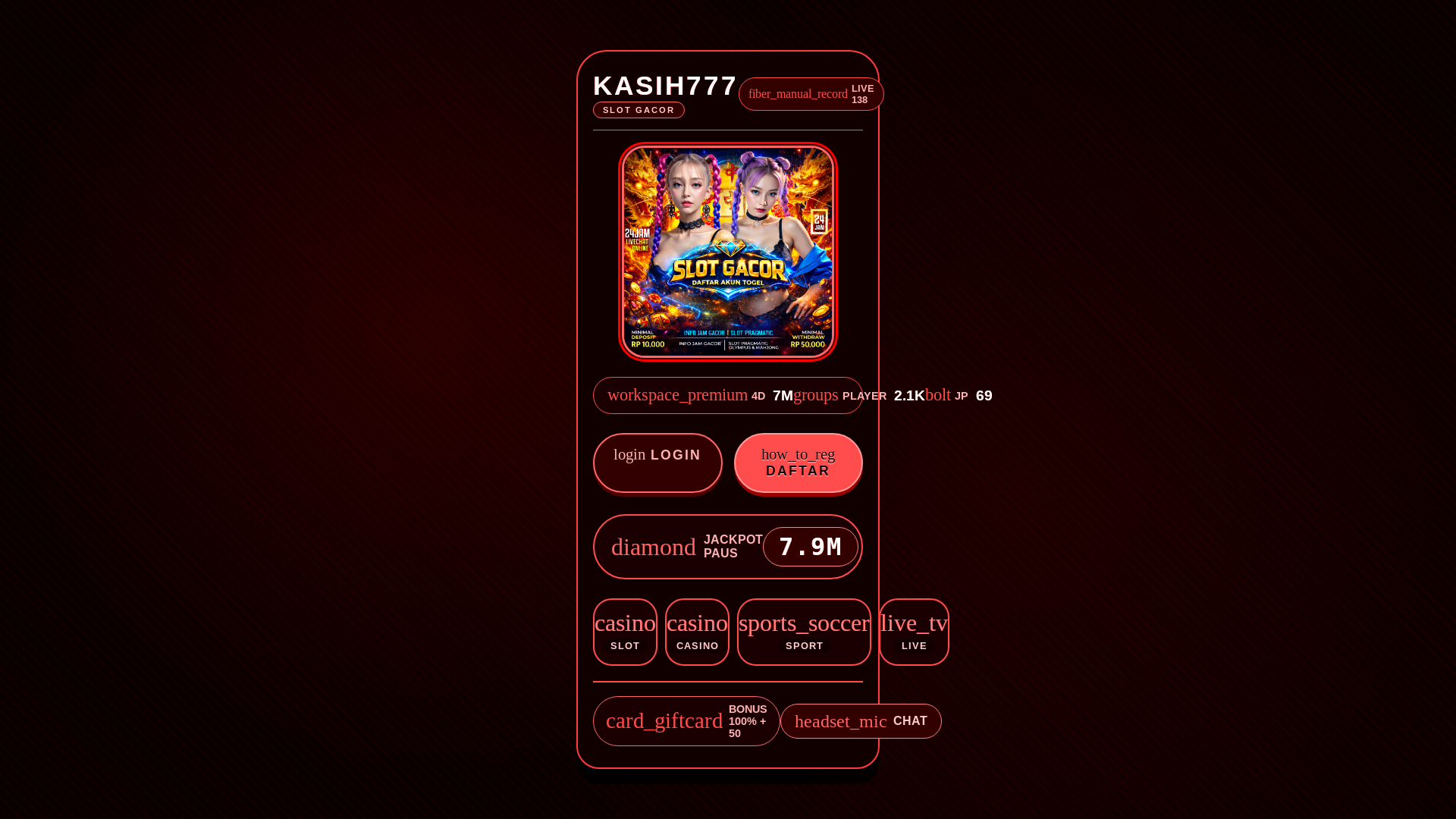 website screenshot of https://kasih777paham.pages.dev/