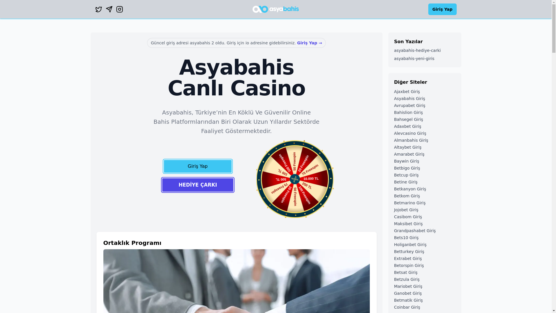 website screenshot of https://asyabahisguncelgiris-site.pages.dev/