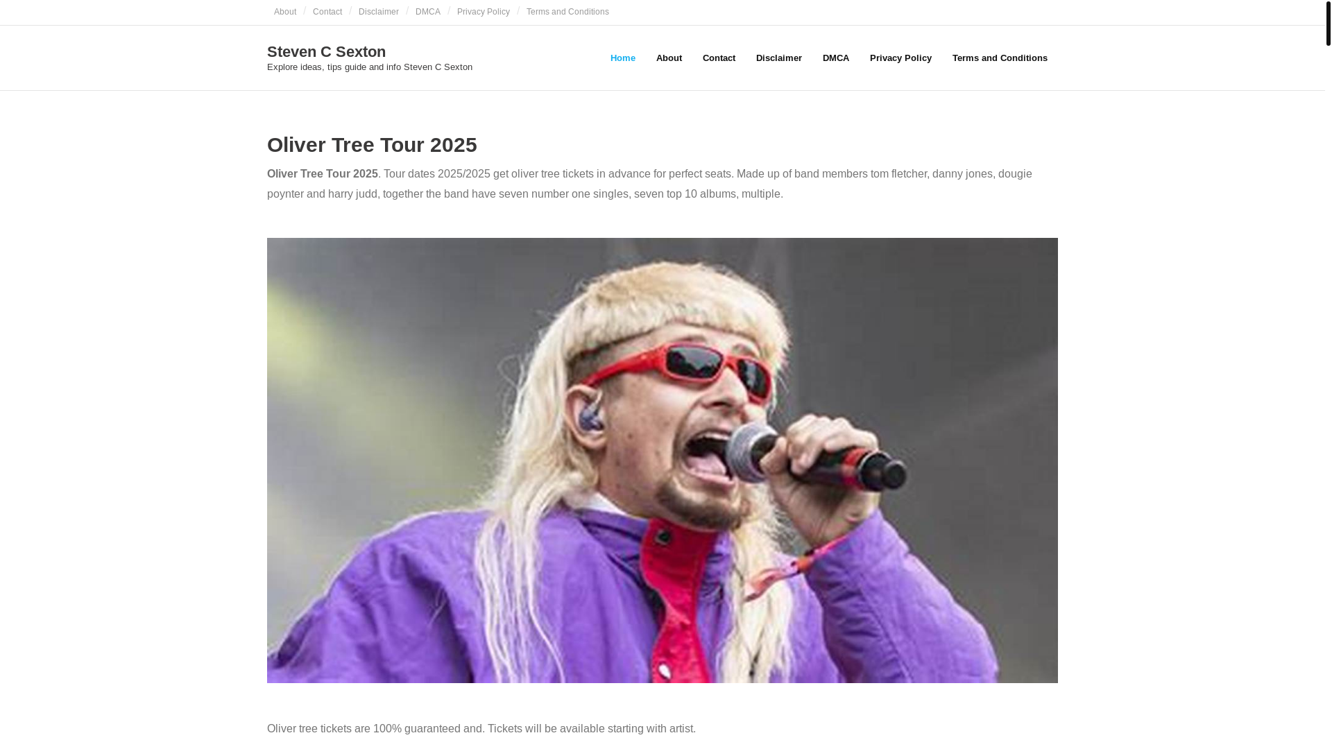 website screenshot of https://stevencsextonr.pages.dev/