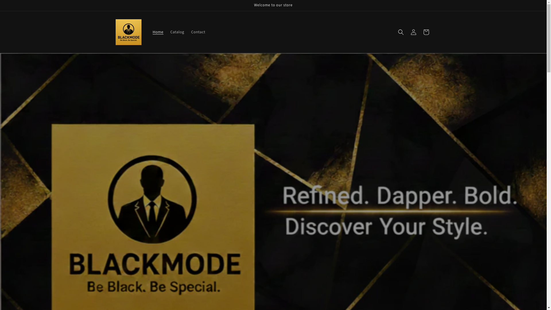 website screenshot of https://black-mode.shop/