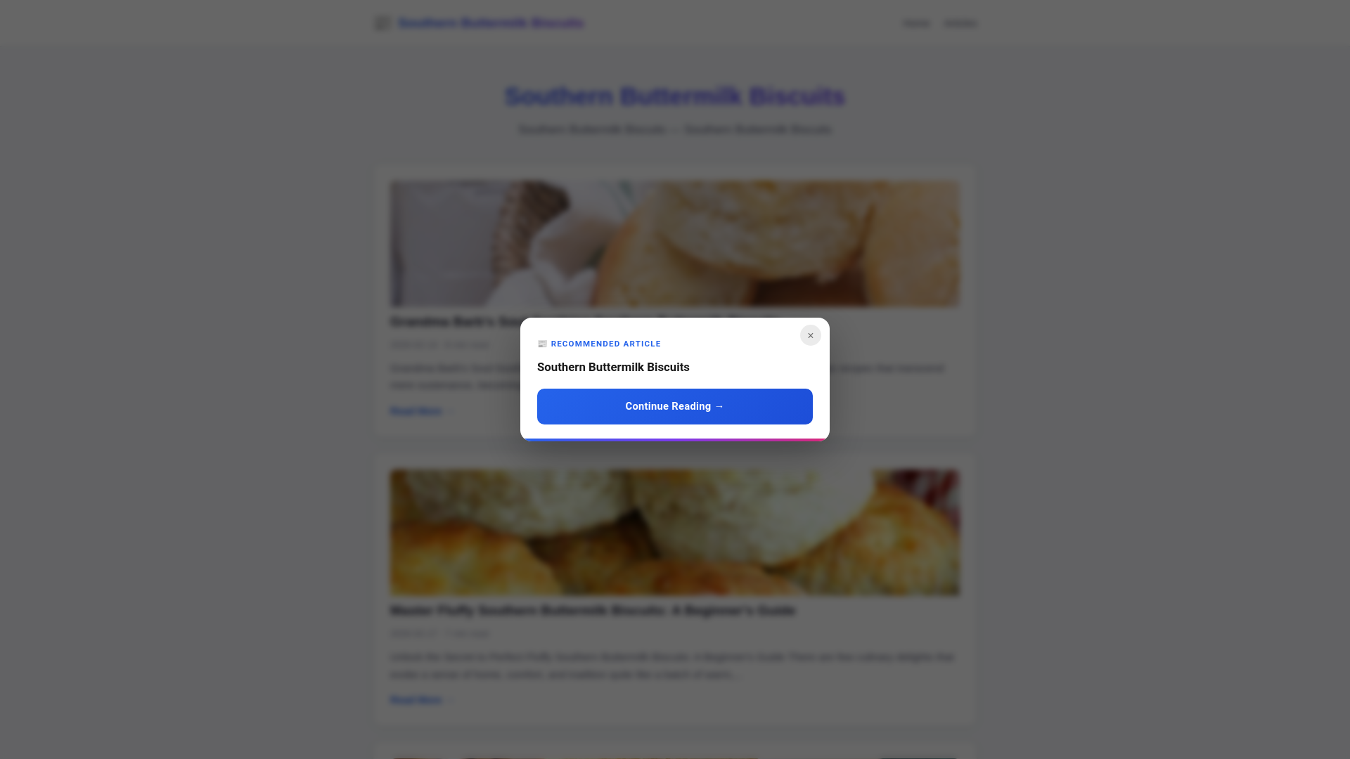 website screenshot of https://southern-buttermilk-biscuits.pages.dev/