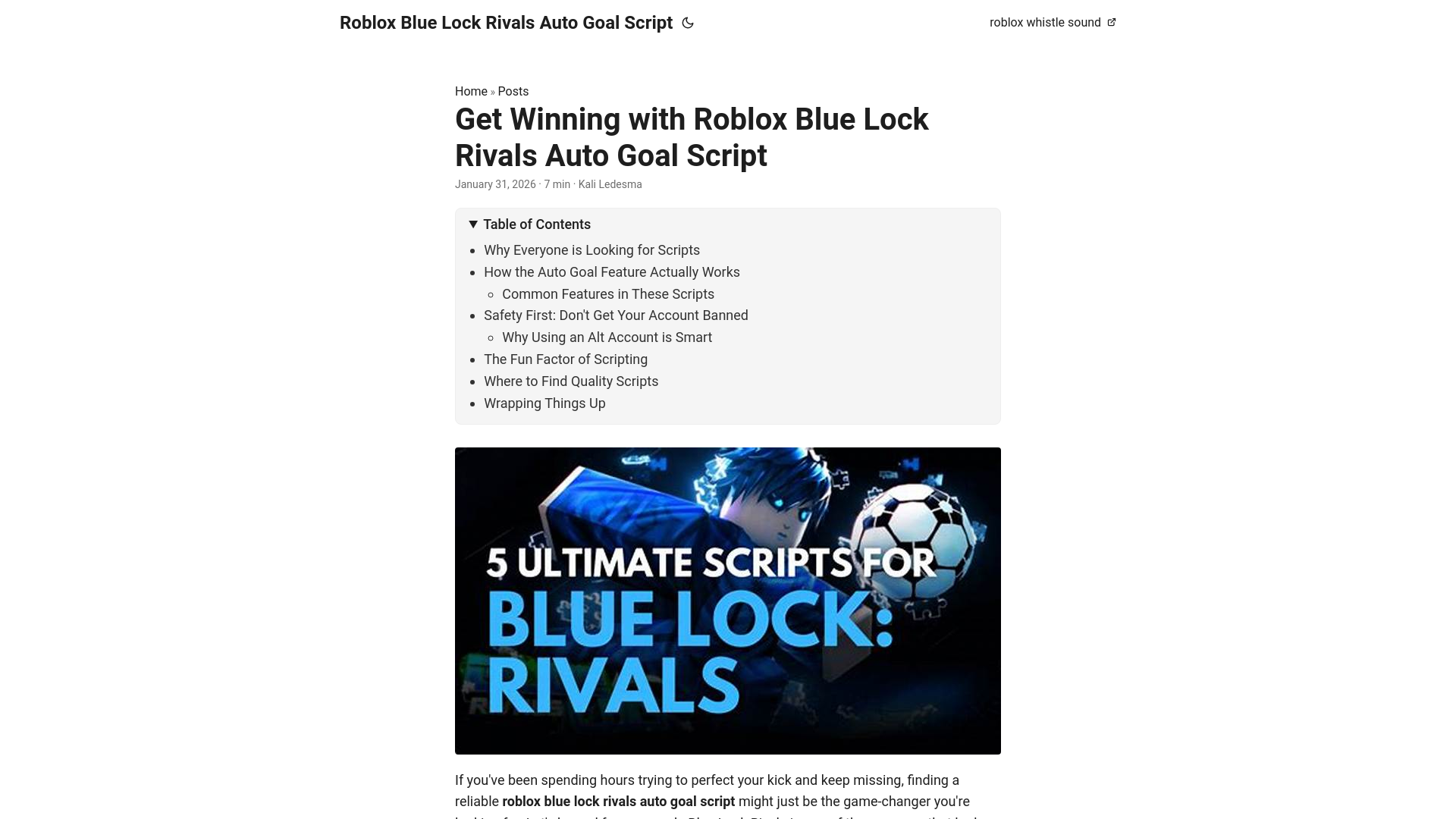 website screenshot of https://roblox-blue-lock-rivals-auto-goal-script.pages.dev/