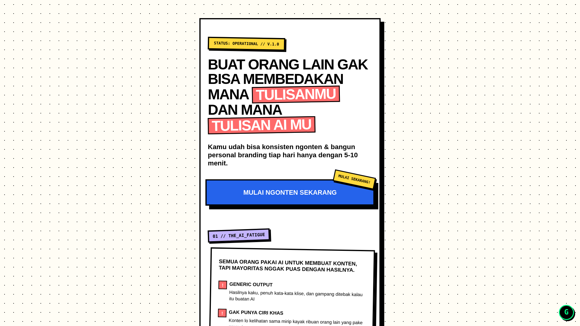 website screenshot of https://lp-bisnix.pages.dev/