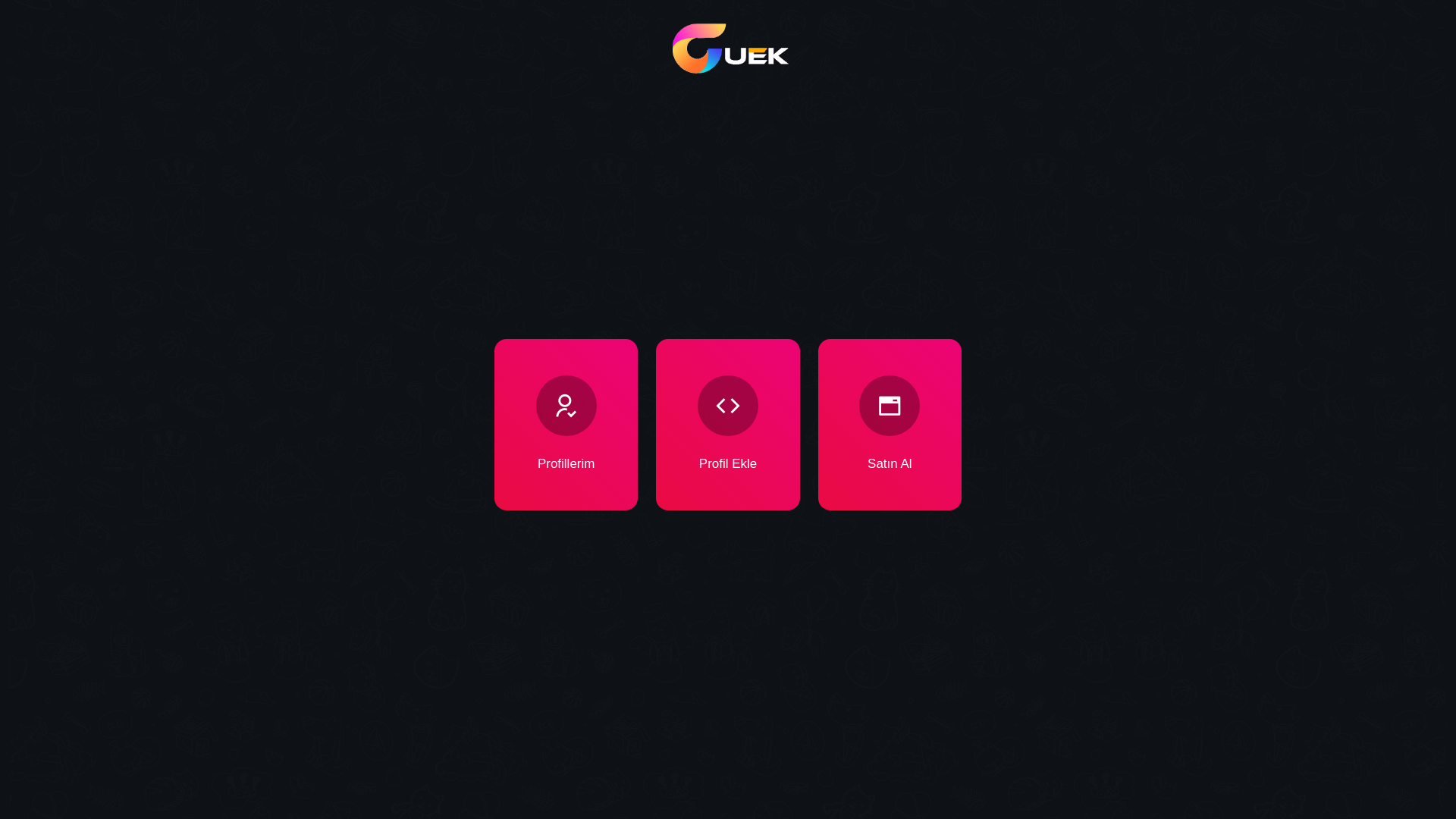website screenshot of https://guektvweb.com/