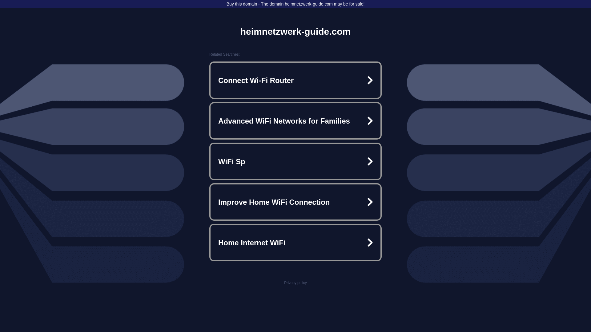 website screenshot of https://heimnetzwerk-guide.com/