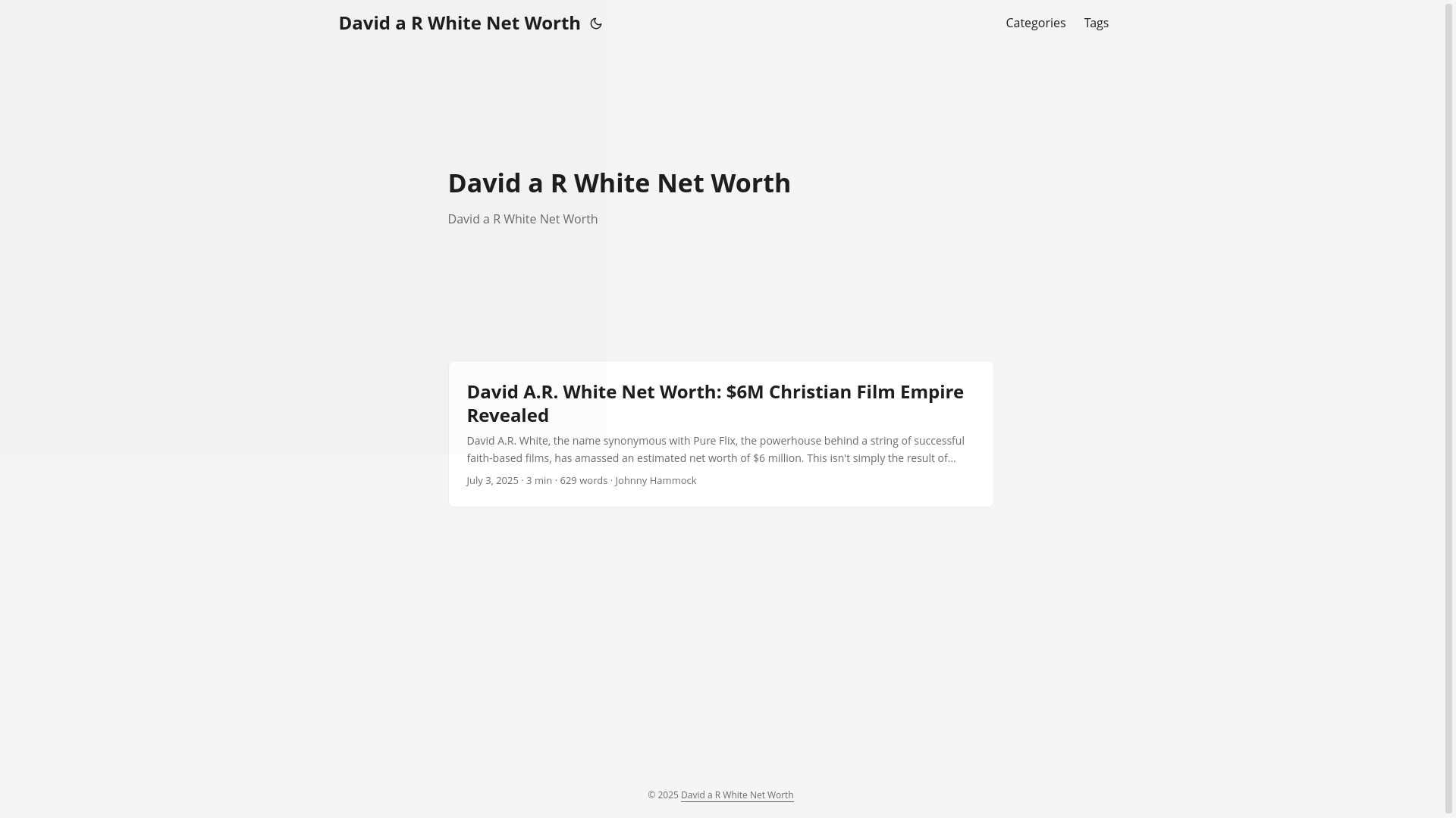 website screenshot of https://david-a-r-white-net-worth20250706.pages.dev/