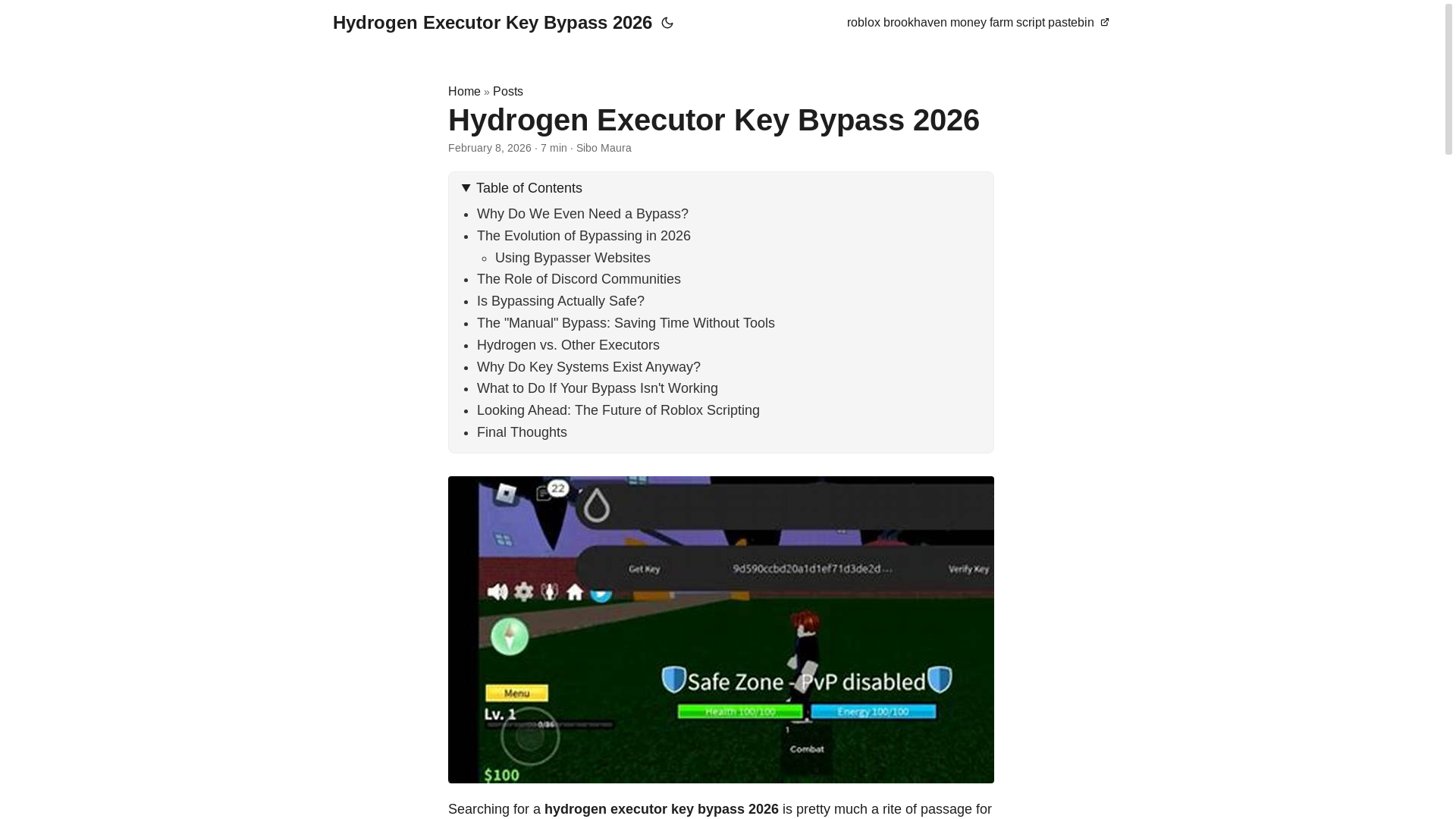 website screenshot of https://hydrogenexecutorkeybypass2026.pages.dev/