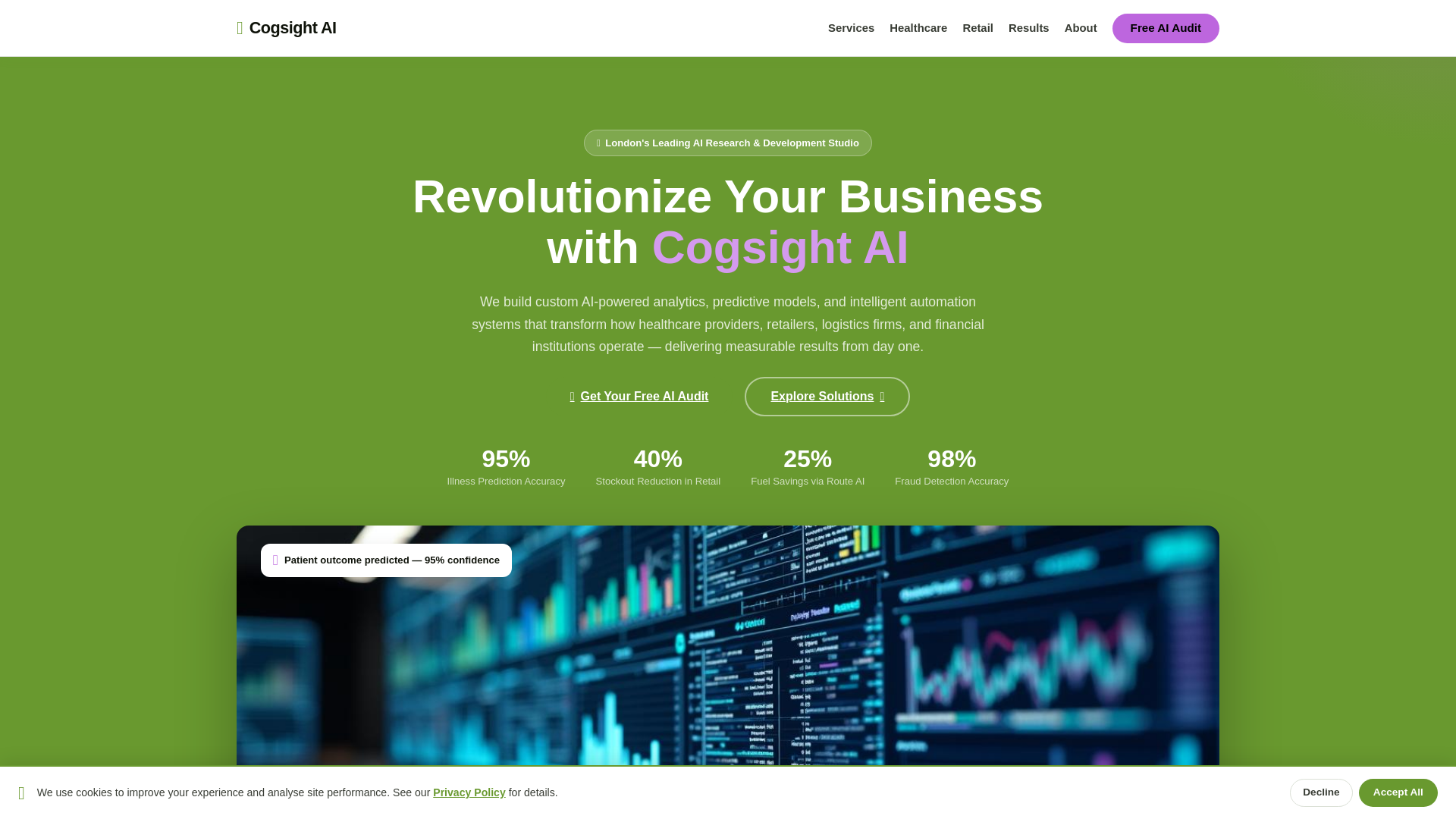 website screenshot of https://goloetech.digital