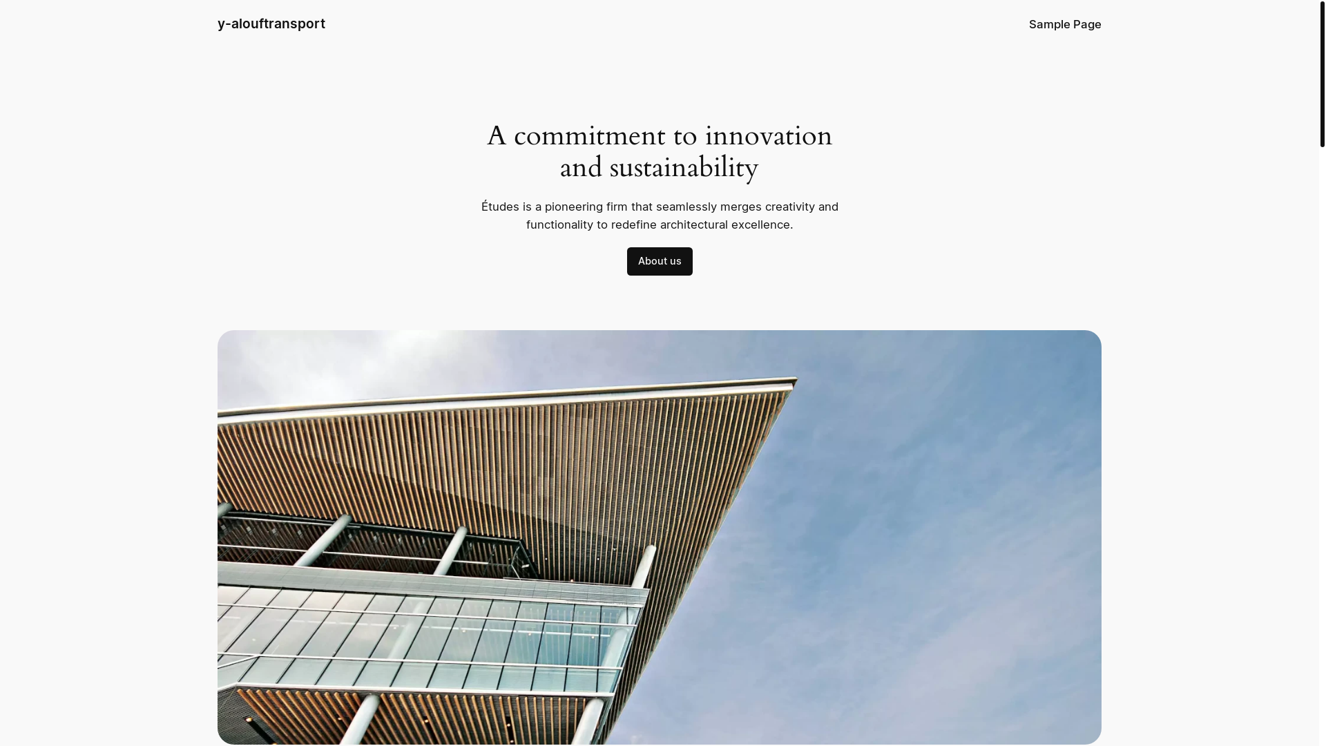 website screenshot of https://y-alouftransport.com/