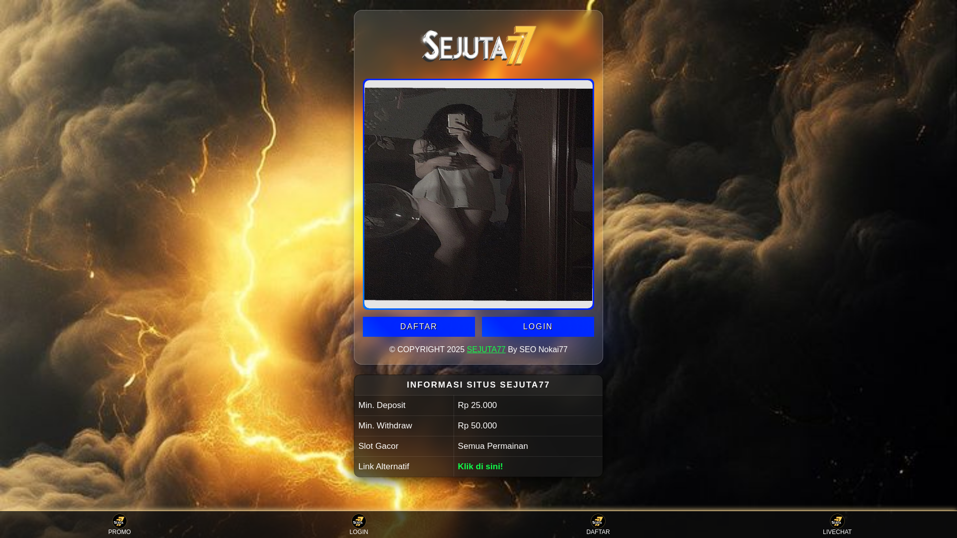 website screenshot of https://cendolmerahkiwkiw.pages.dev/