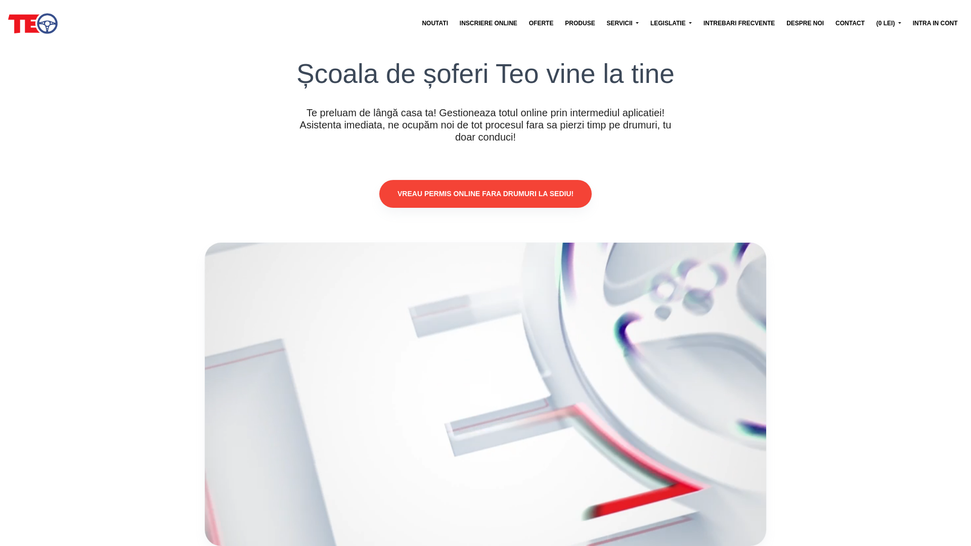website screenshot of https://scoaladesoferisector2.ro/