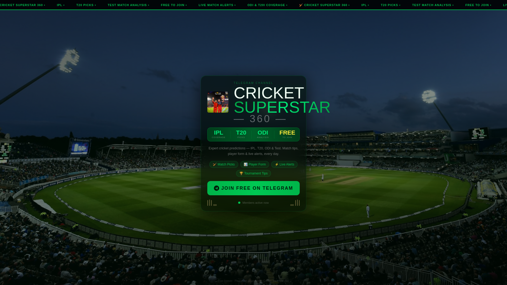 website screenshot of https://cricket-superstar-360-site.pages.dev/