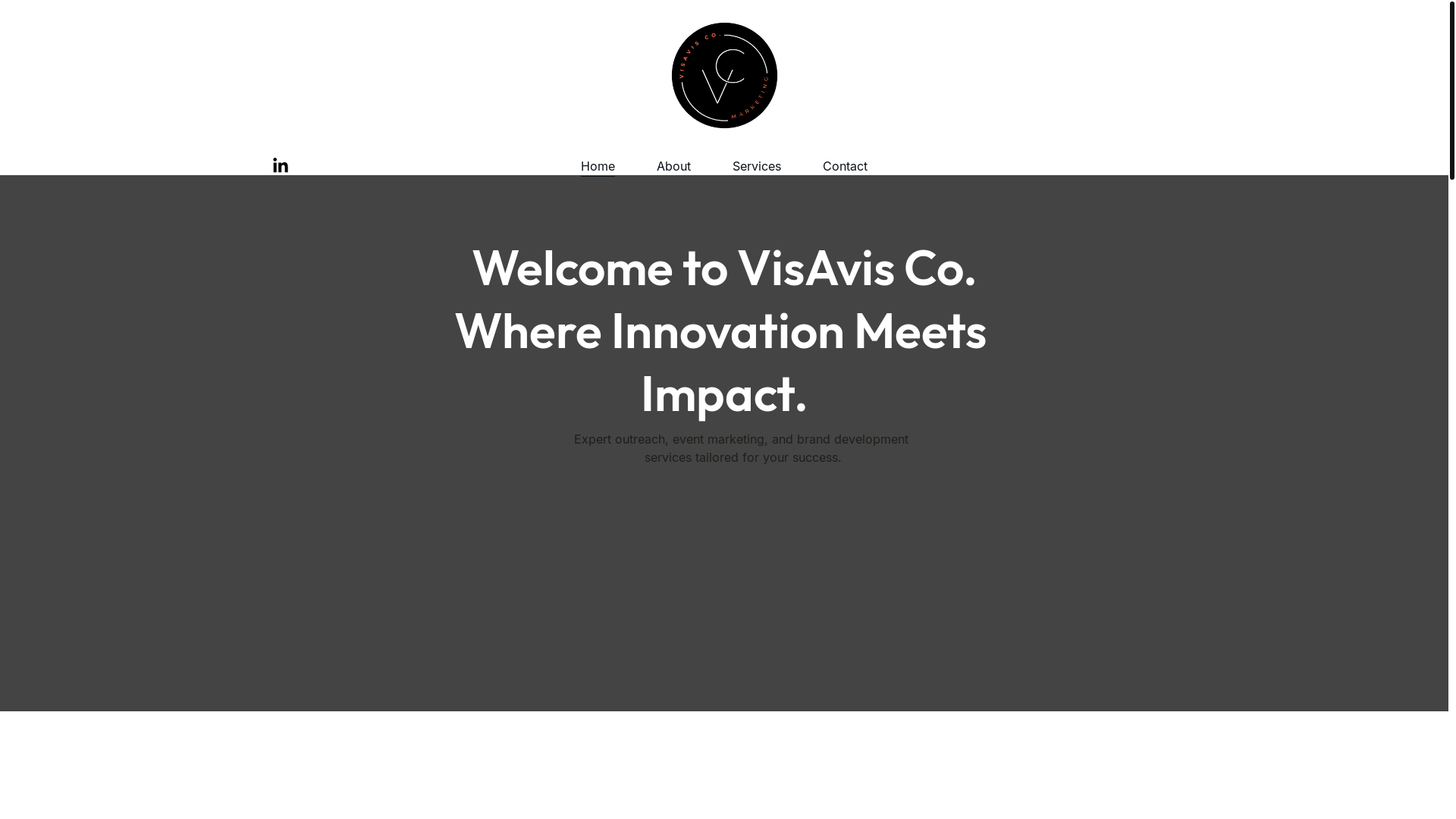 website screenshot of https://visavisco.com/