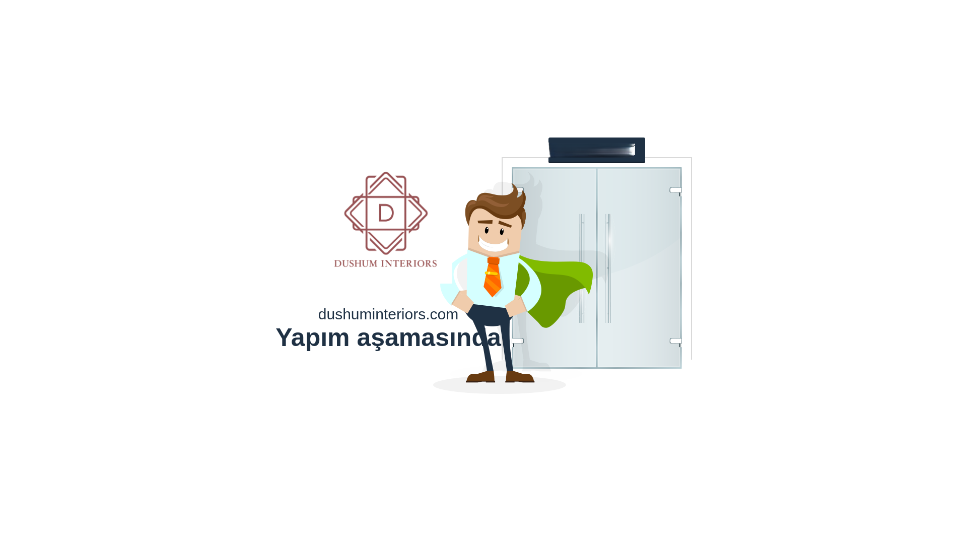 website screenshot of https://dushuminteriors.com/