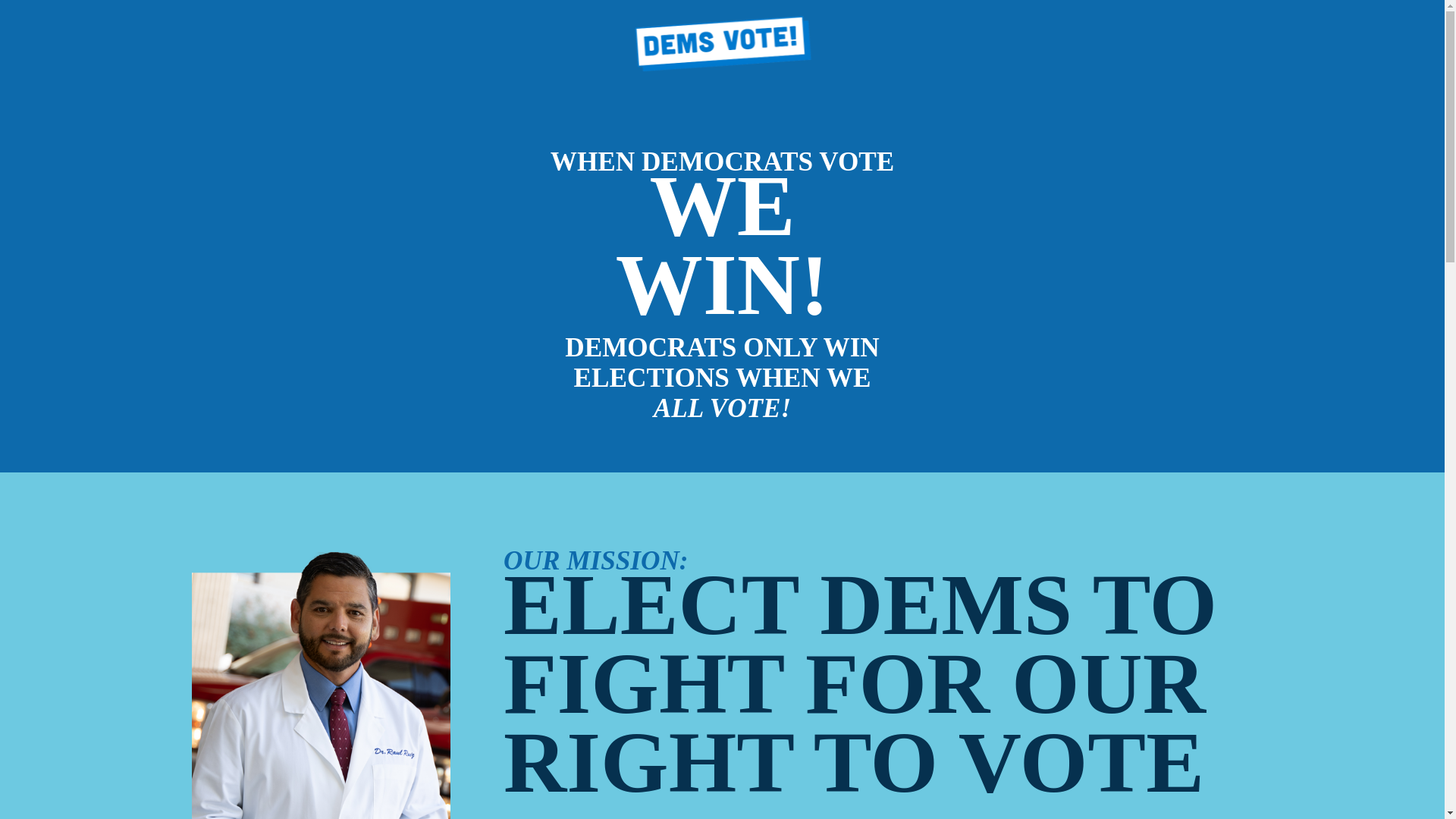 website screenshot of https://dmsvote.org/
