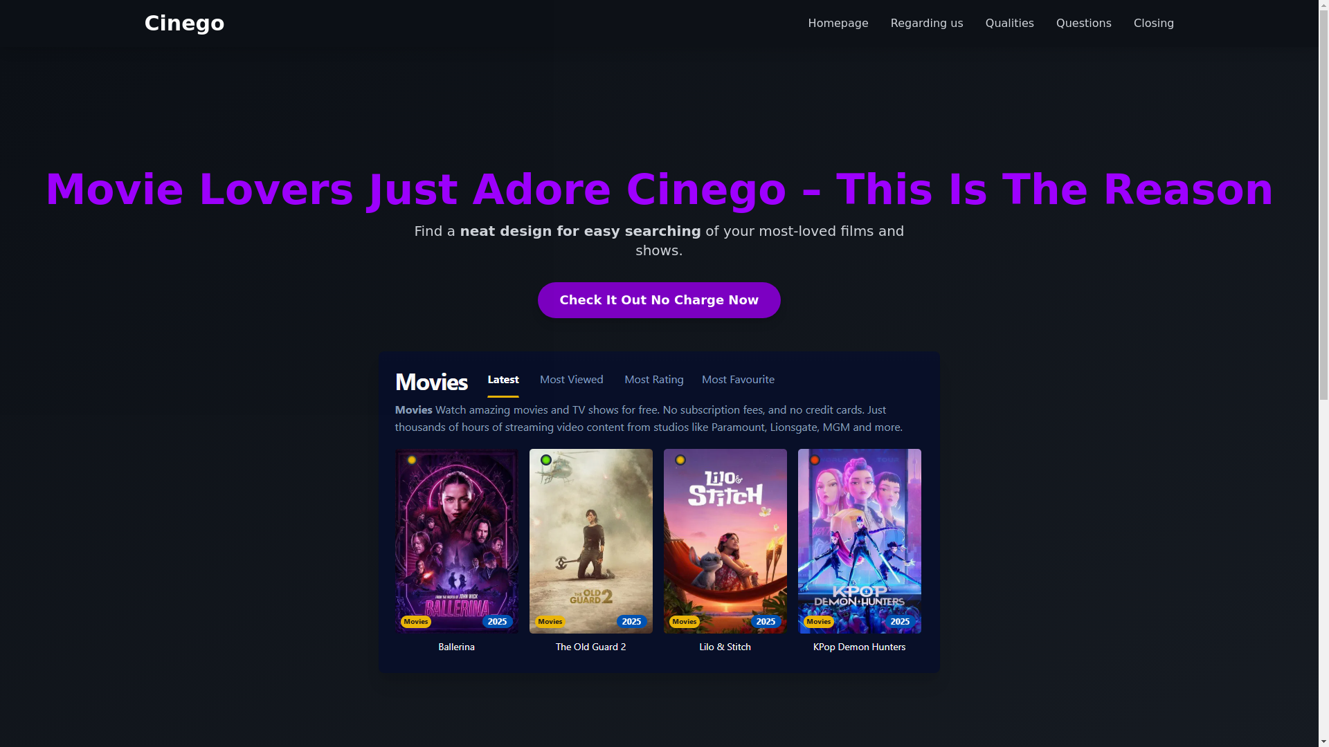 website screenshot of https://cinego-rwv3.pages.dev/