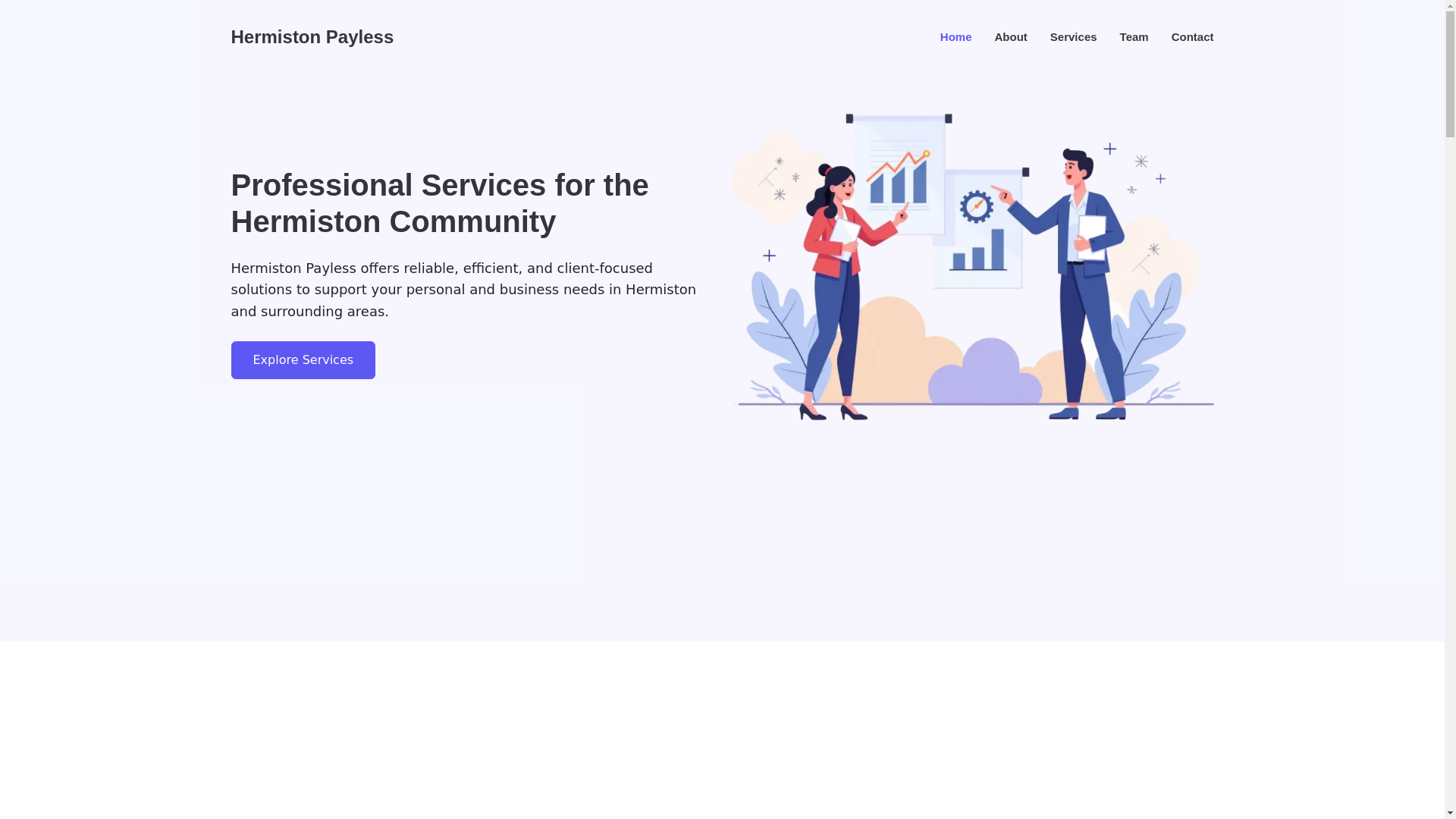 website screenshot of https://hermiston-payless.com/