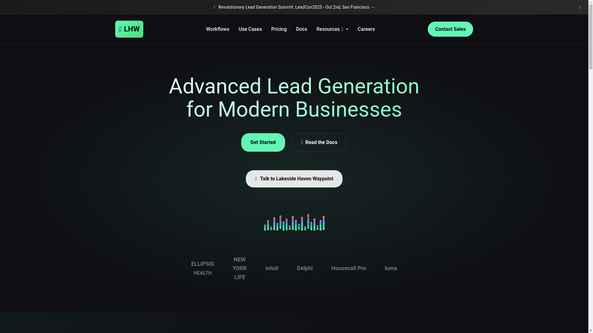 website screenshot of https://lakesidehavenwaypoint.pages.dev/