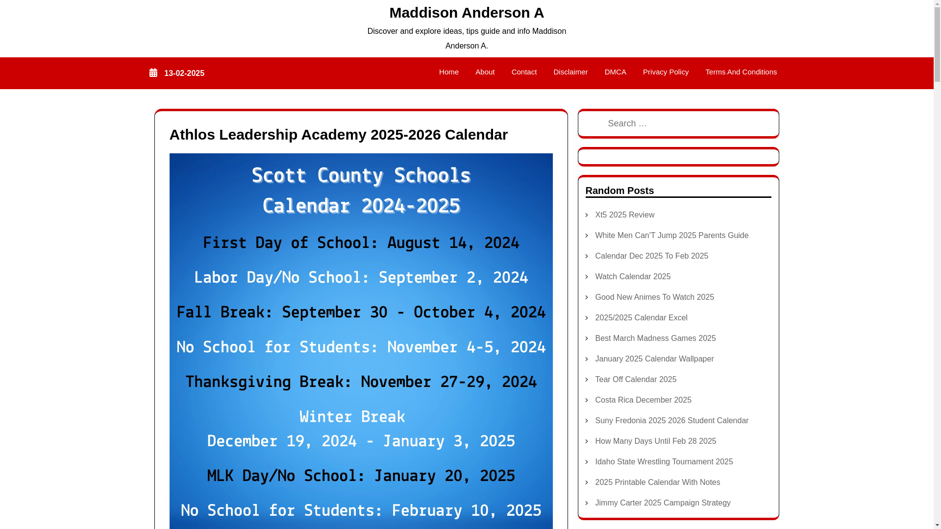 website screenshot of https://maddisonandersona.pages.dev/