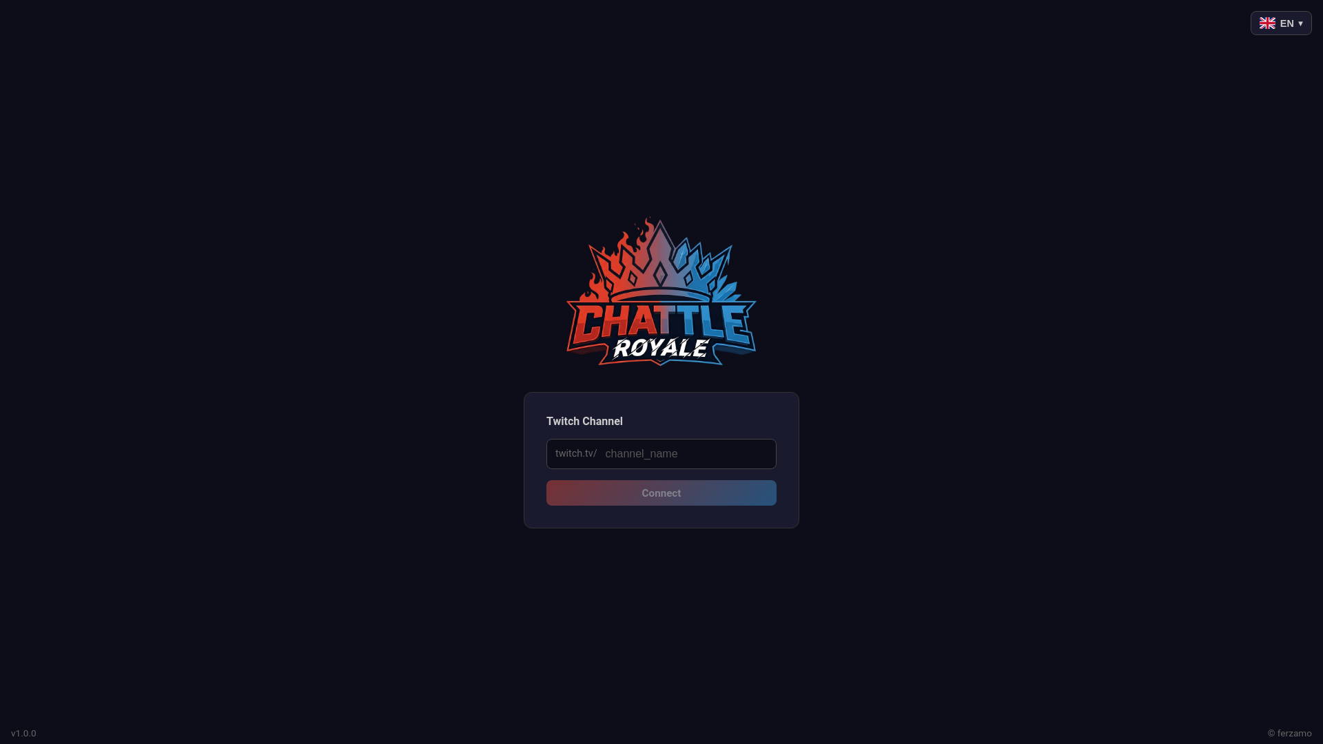 website screenshot of https://chattleroyale.com/