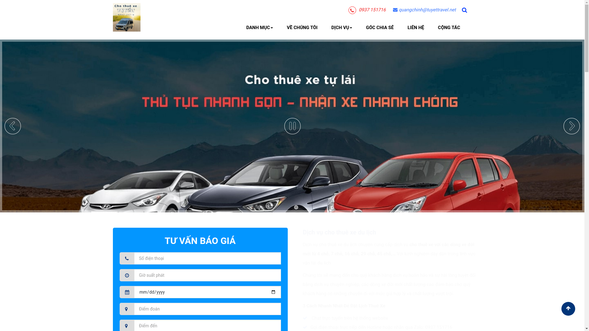 website screenshot of https://dichvudulichtuyet.com/