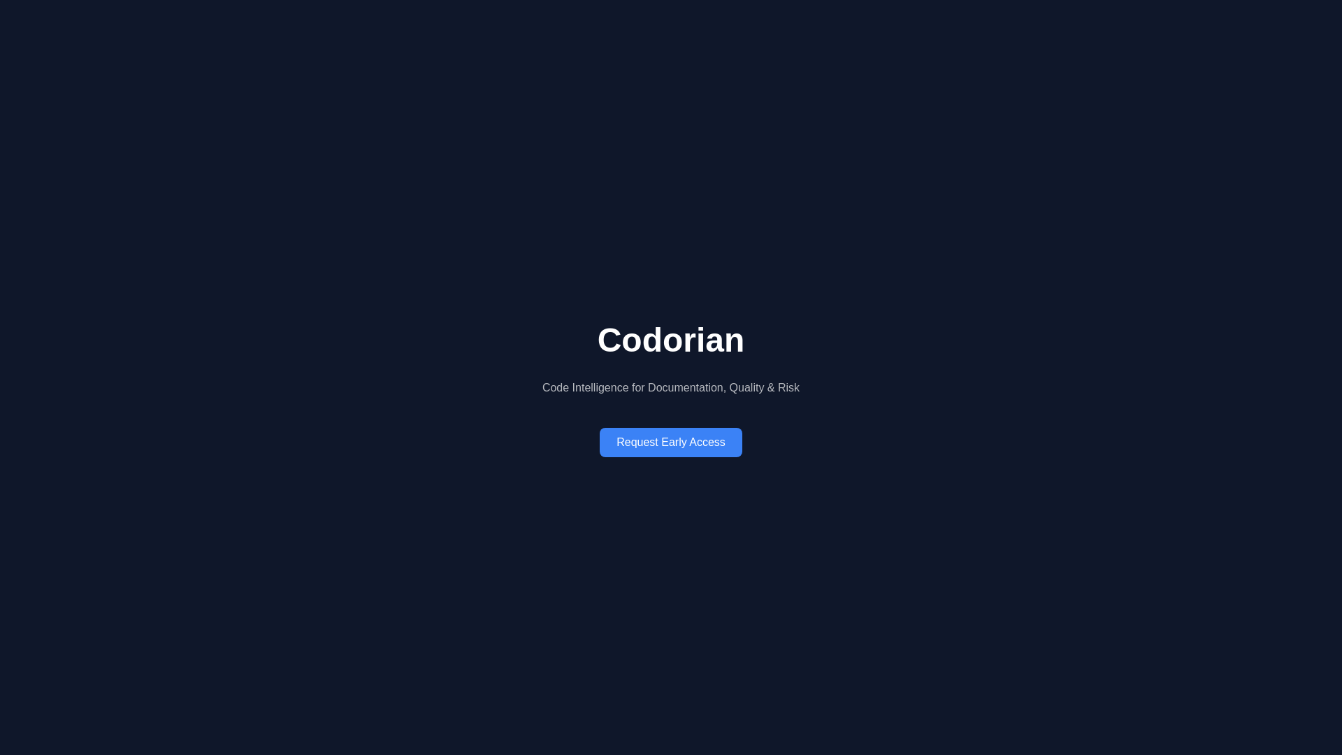website screenshot of https://codorian-website.pages.dev/