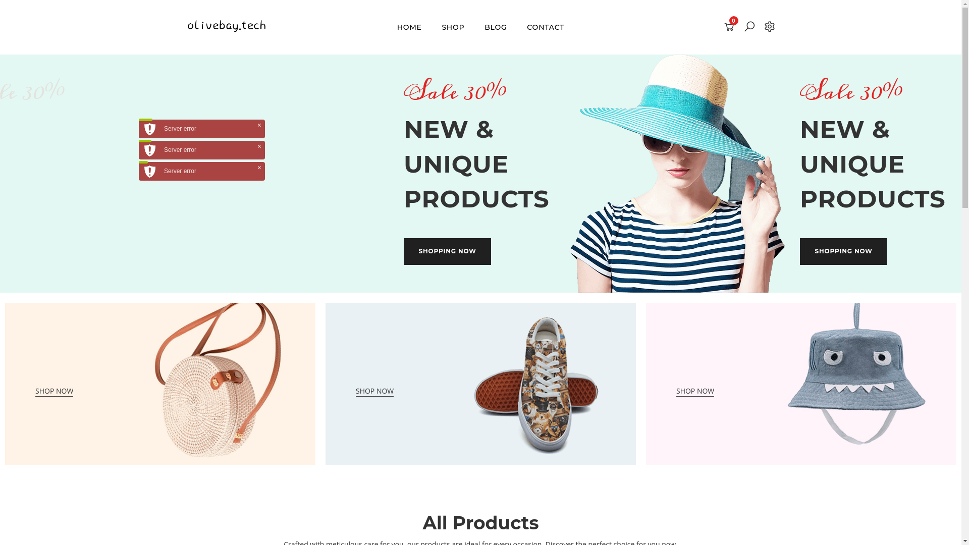 website screenshot of https://olivebay.pages.dev/