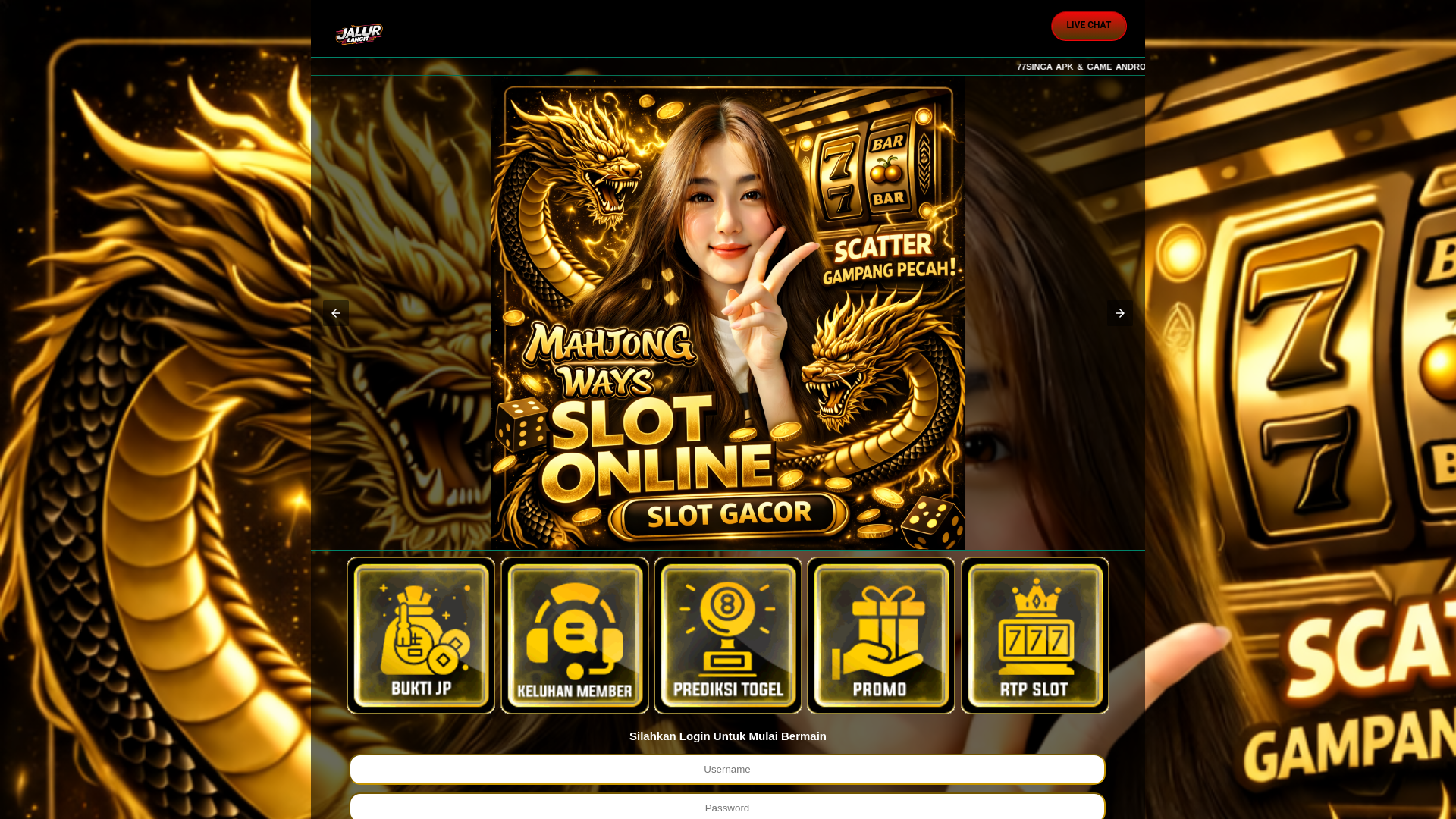 website screenshot of https://ampunketuaizin-4x.pages.dev/