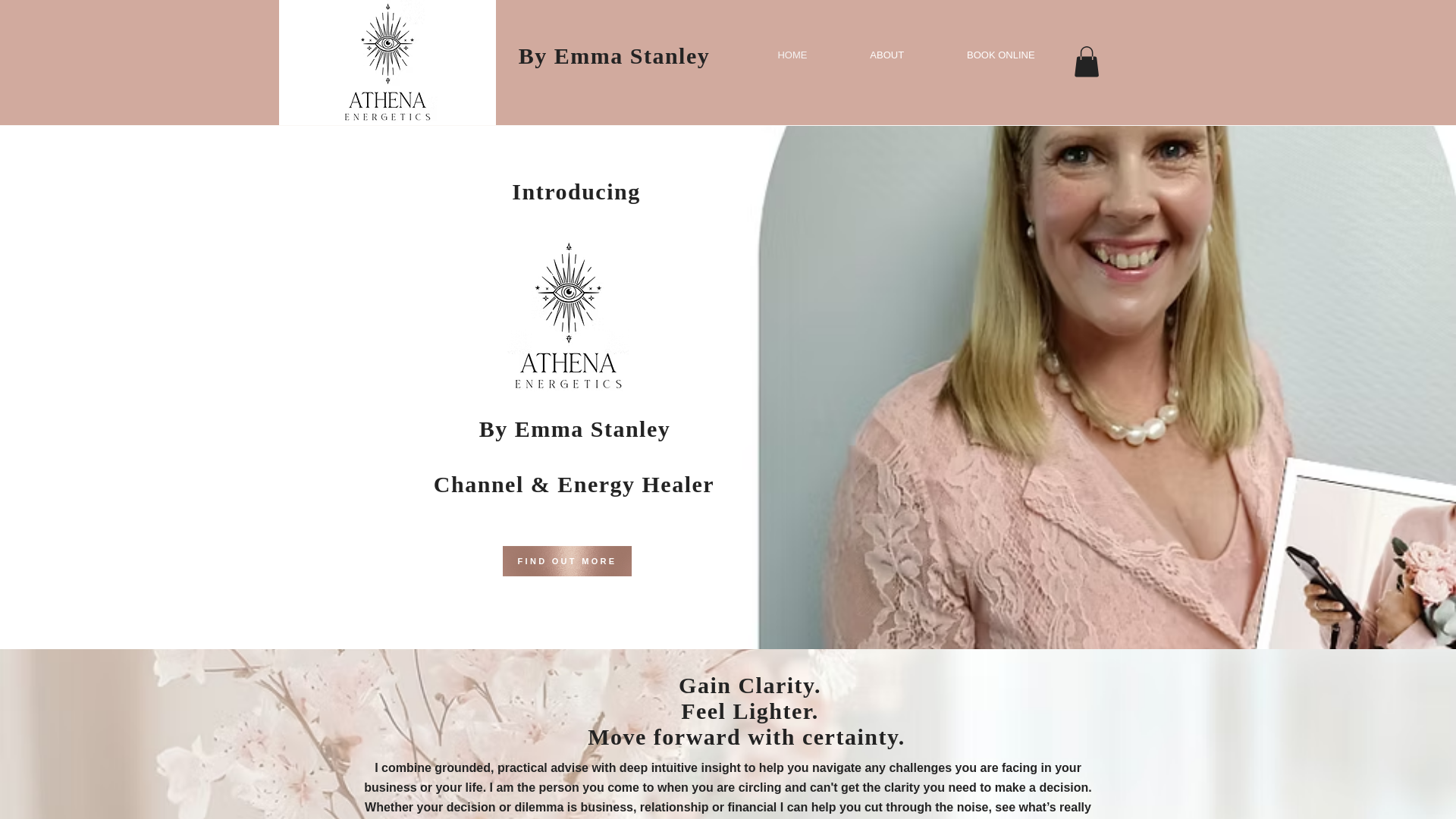 website screenshot of https://athenaenergetics.com