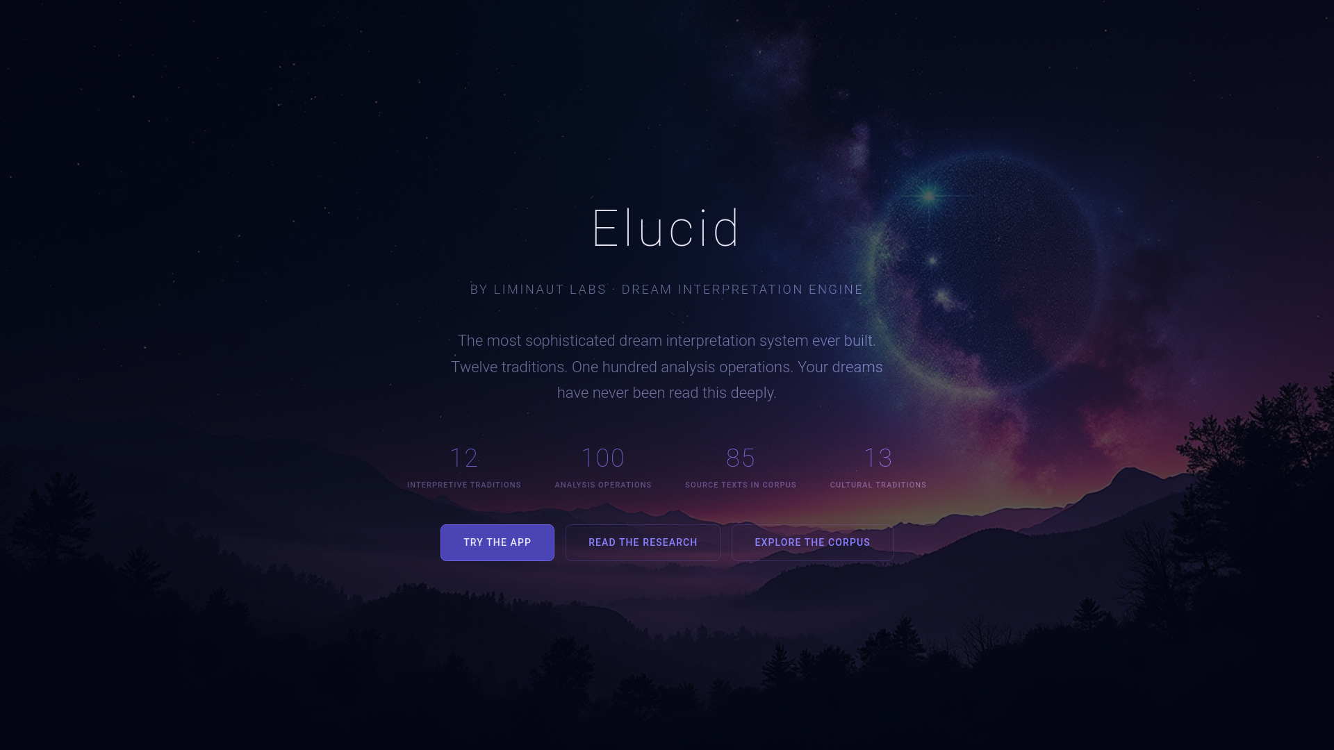 website screenshot of https://liminaut-labs.org/