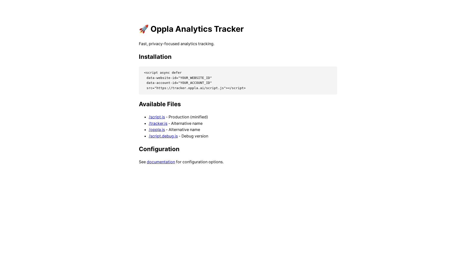 website screenshot of https://oppla-tracker.pages.dev/