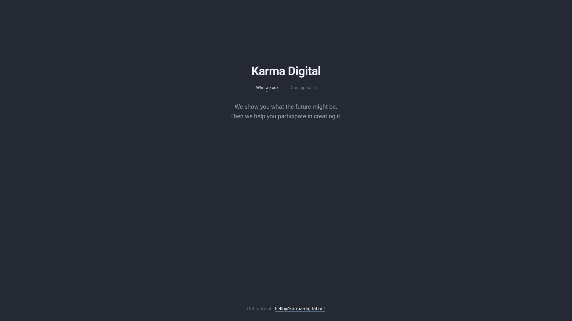 website screenshot of https://karma-digital-net.pages.dev/