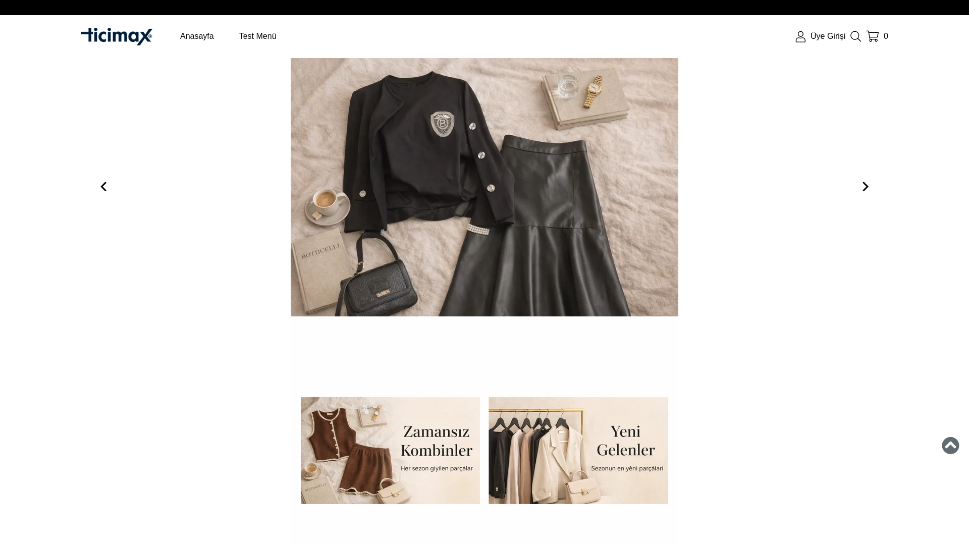 website screenshot of https://thiaconcept.com.tr/