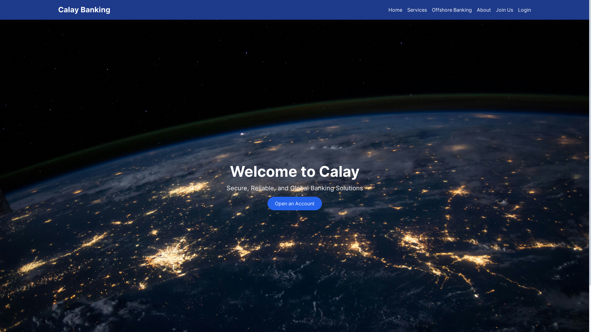 website screenshot of https://calaybank.site/