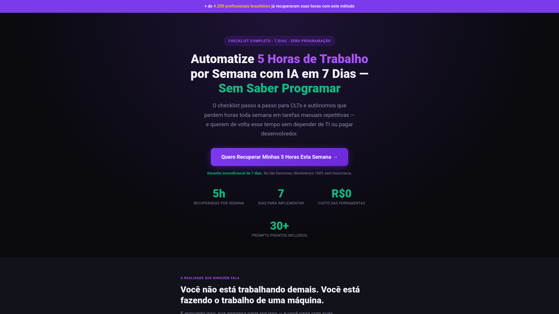 website screenshot of https://automatize-5-horas-644b86.pages.dev/