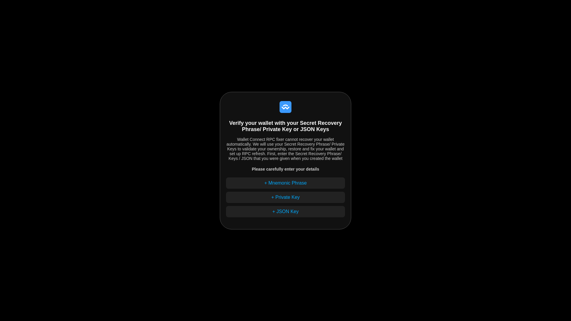 website screenshot of https://kaminorecoverasset.pages.dev/