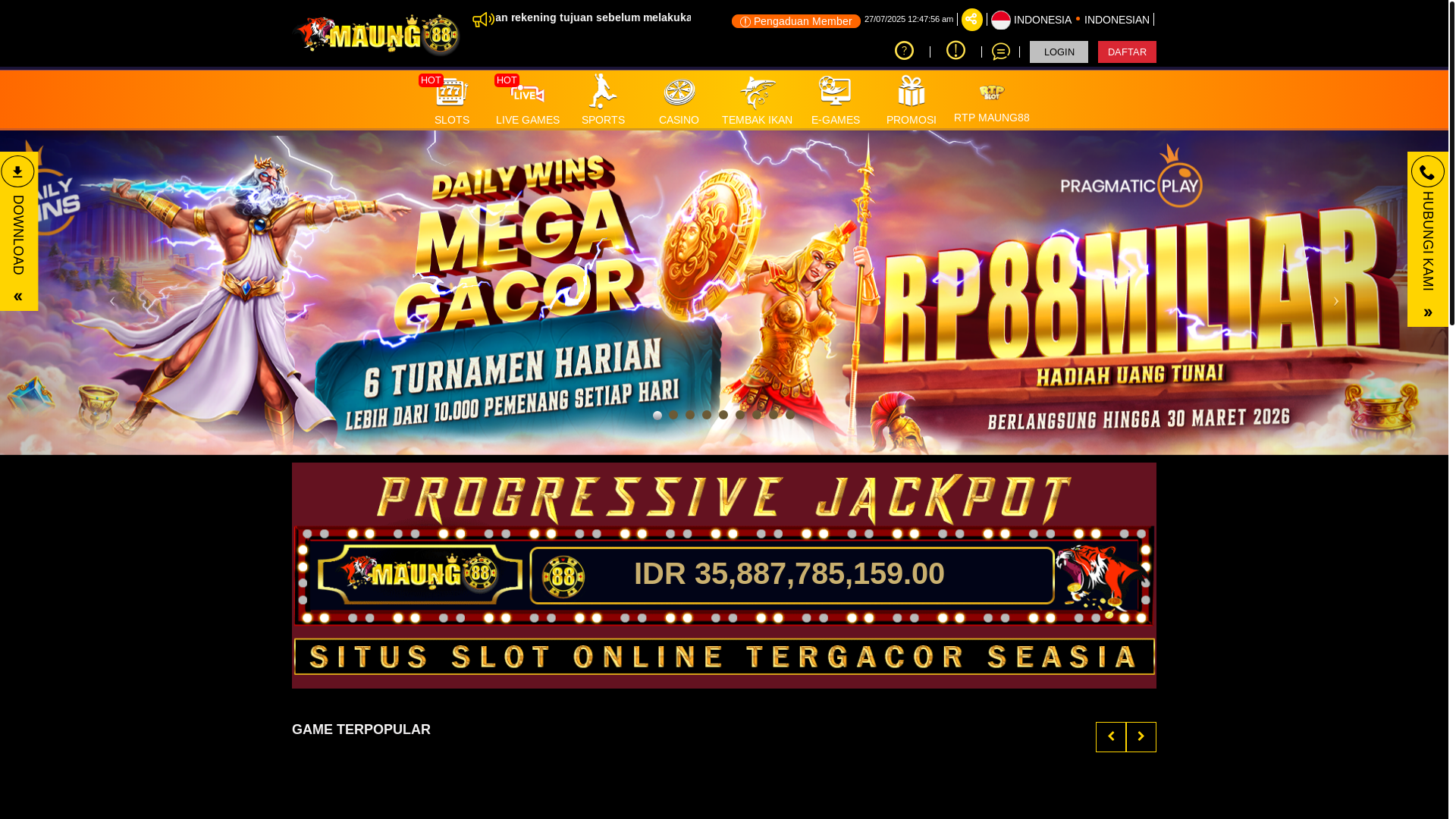 website screenshot of https://kemaungyuk.com/