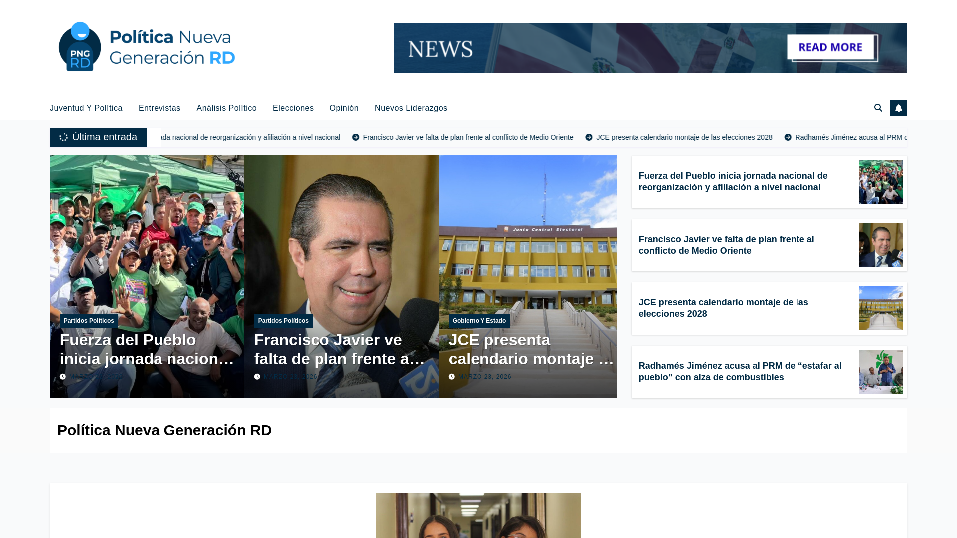 website screenshot of https://politicangrd.com/