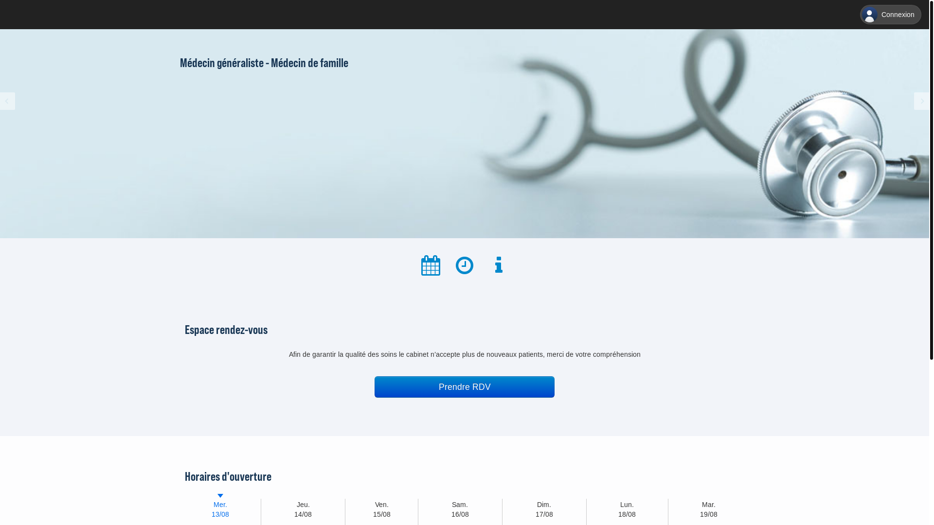 website screenshot of https://docteur-quentinlemaitre.fr/