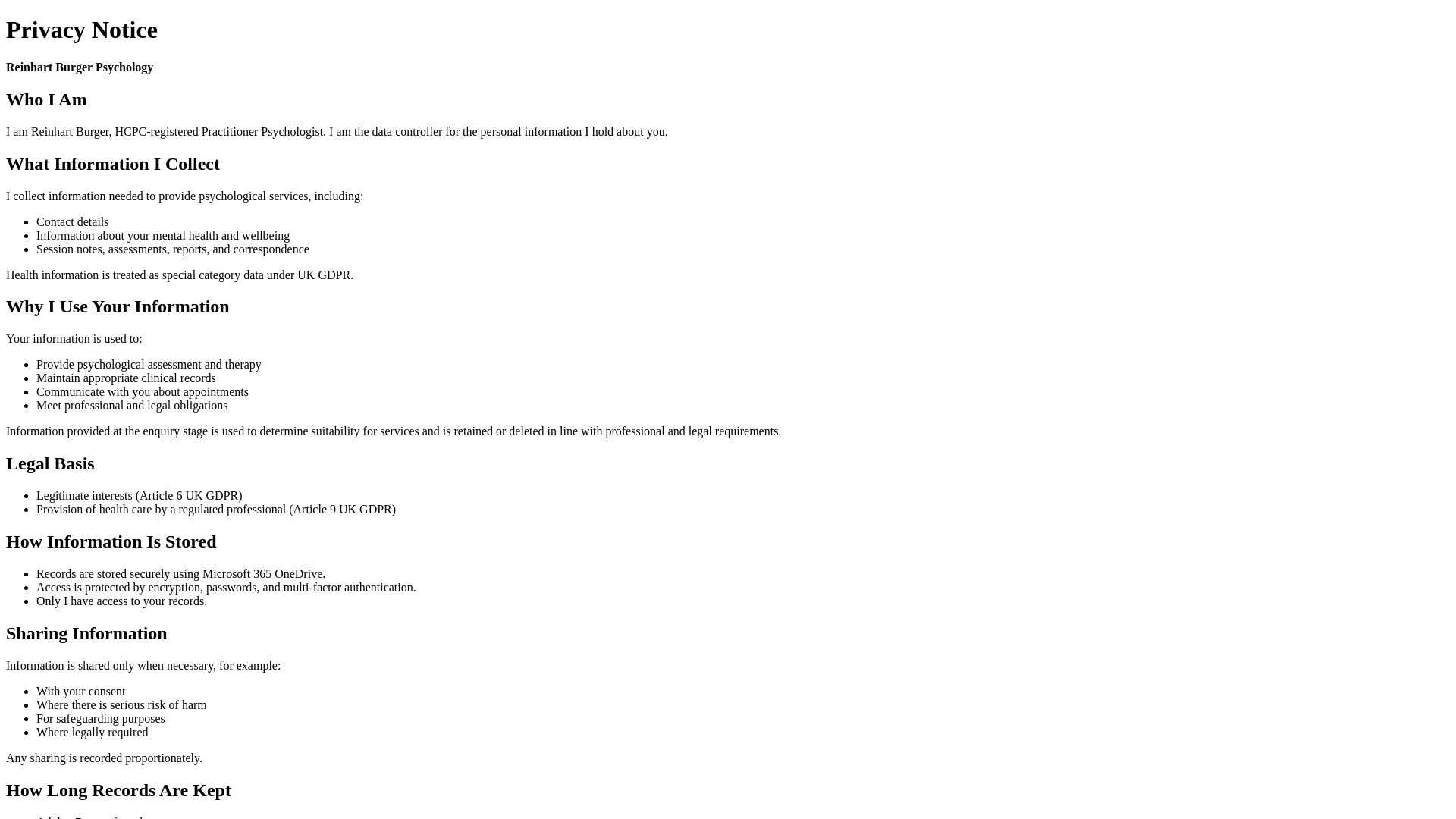 website screenshot of https://rbpsych-privacy.pages.dev/