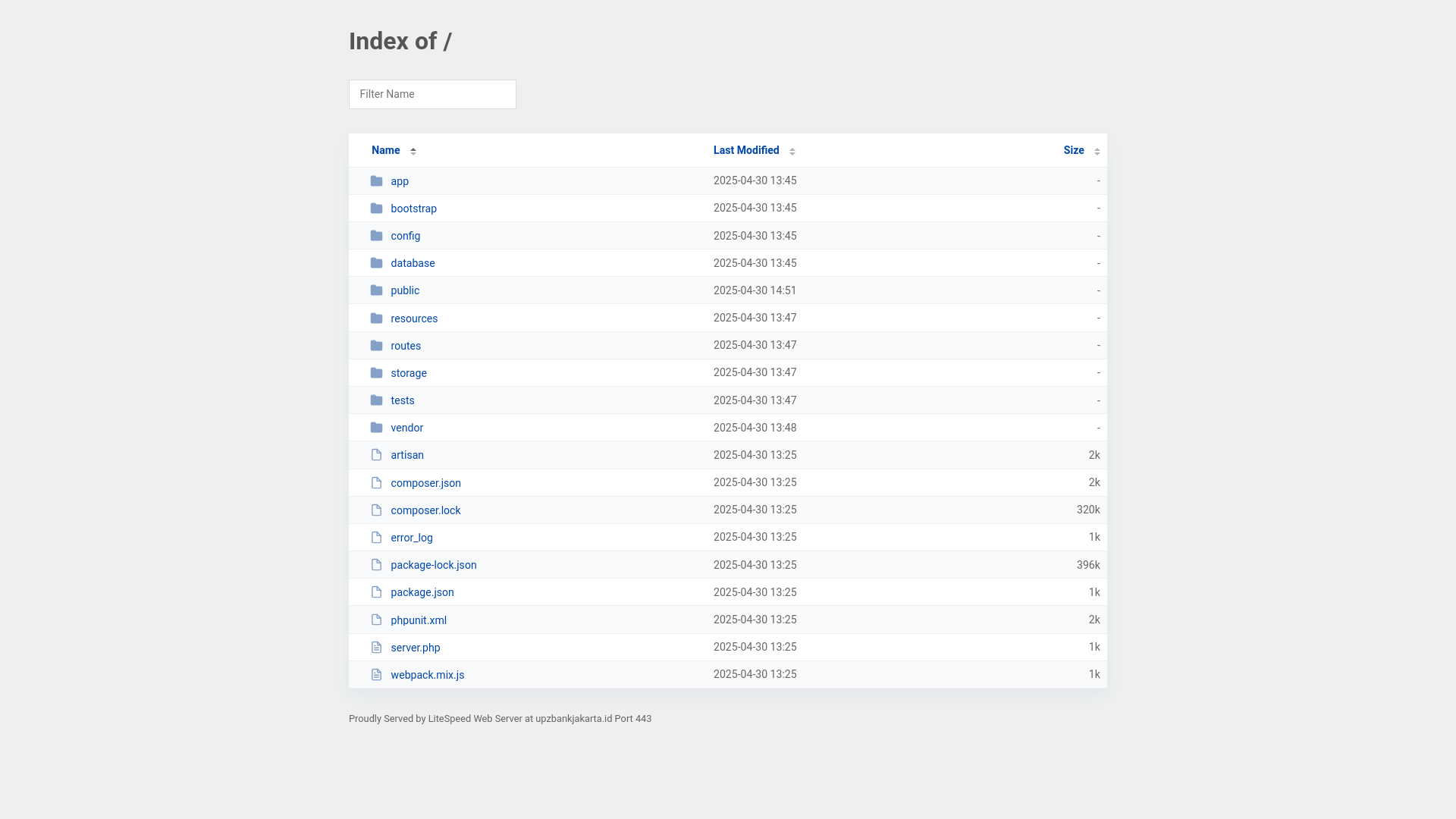website screenshot of https://upzbankjakarta.id/