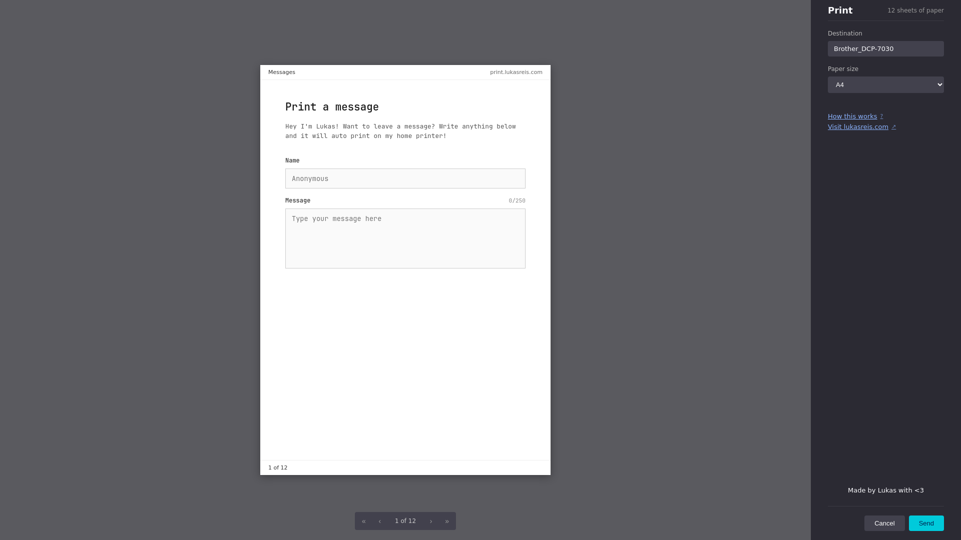 website screenshot of https://print-lukasreis-com.pages.dev/