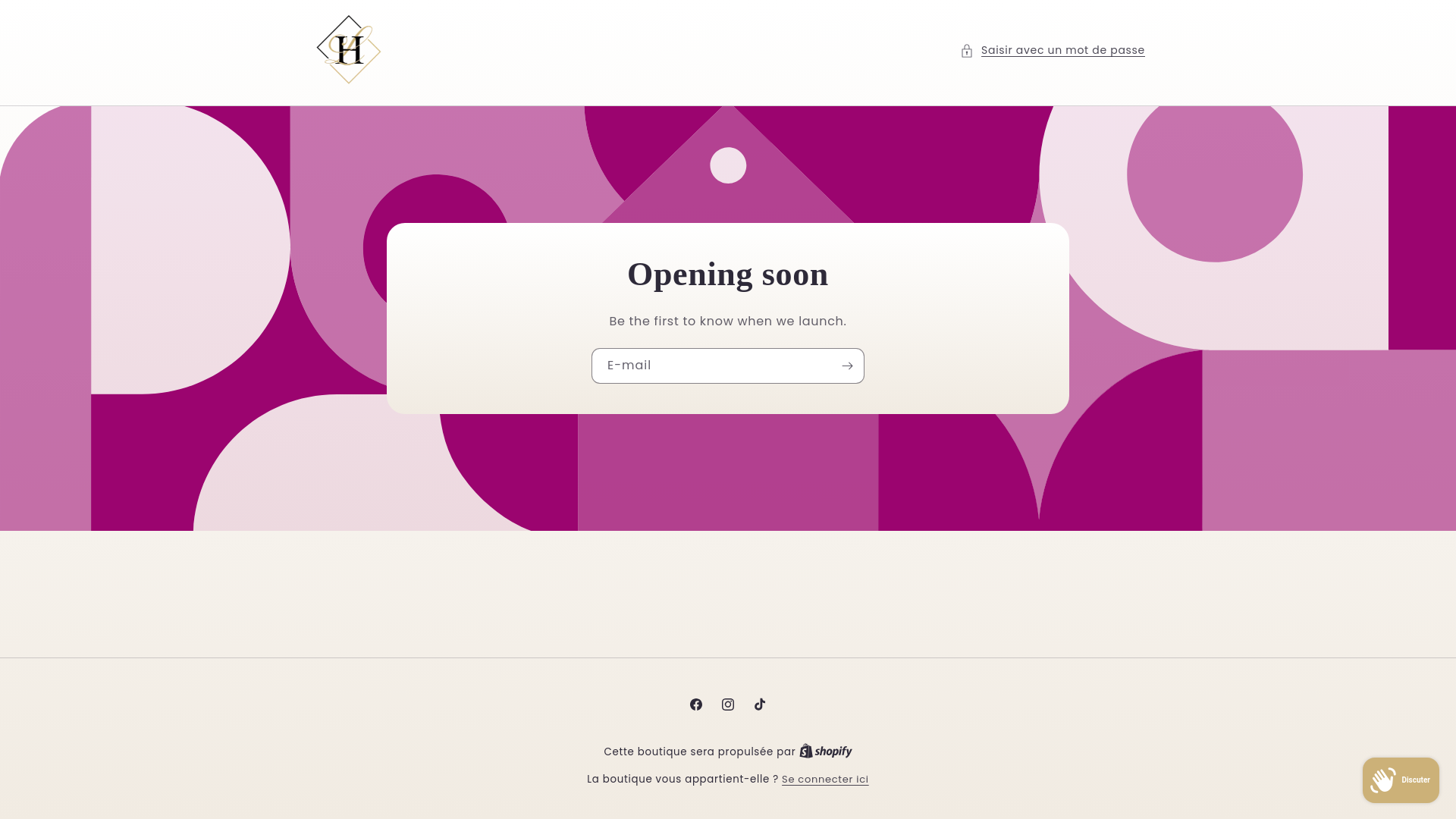 website screenshot of https://latifahenne.com/