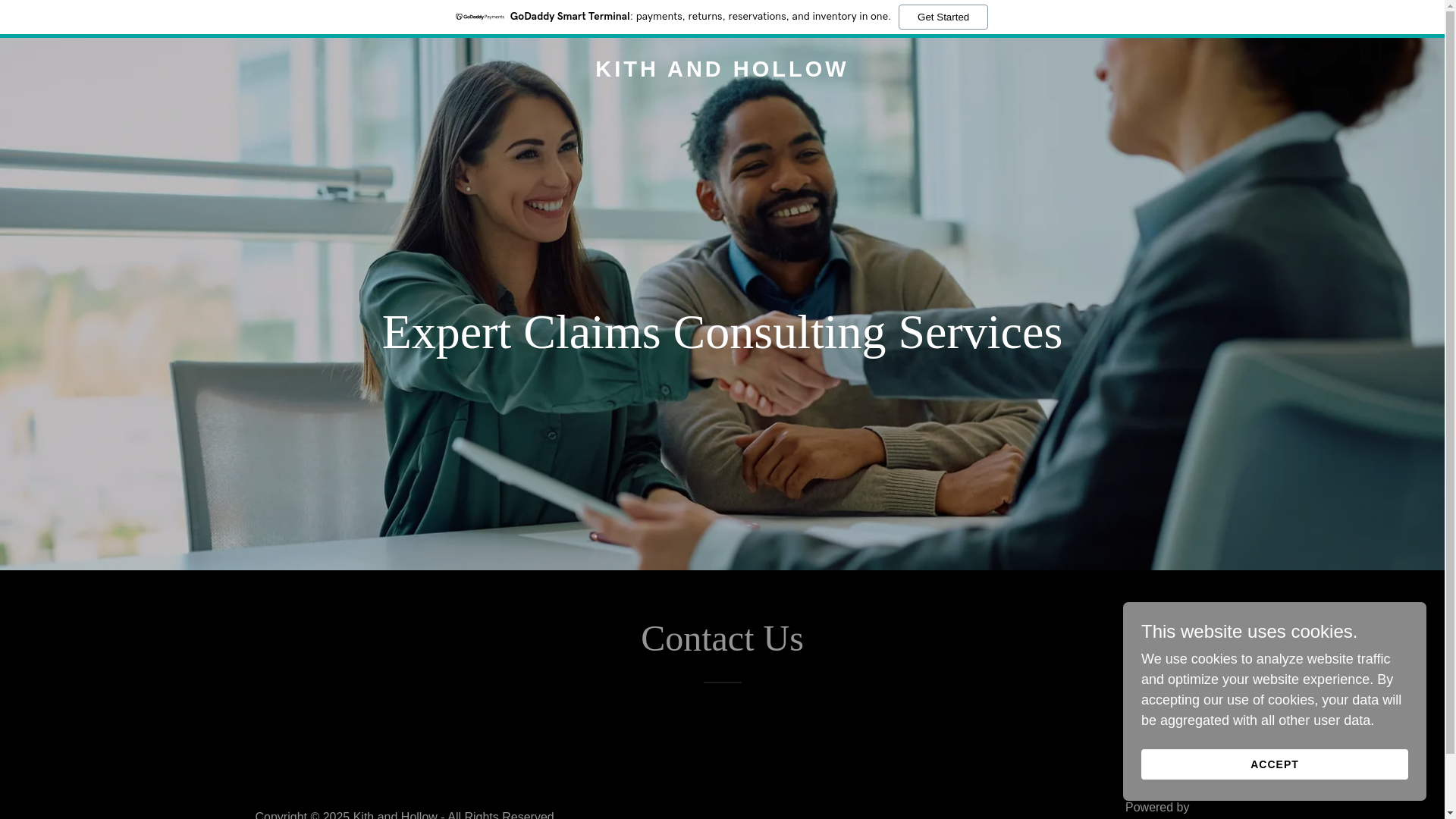 website screenshot of https://kithandhollow.com/