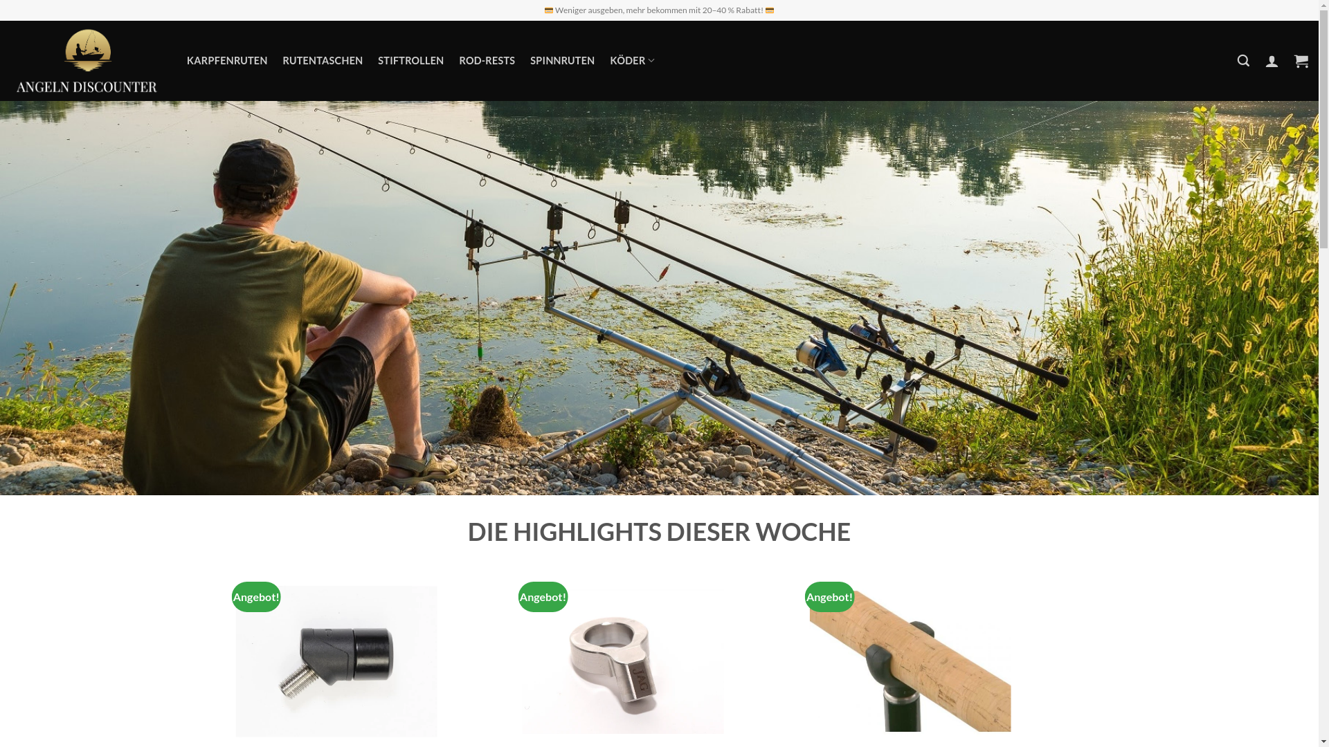 website screenshot of https://fischenangebote.com/