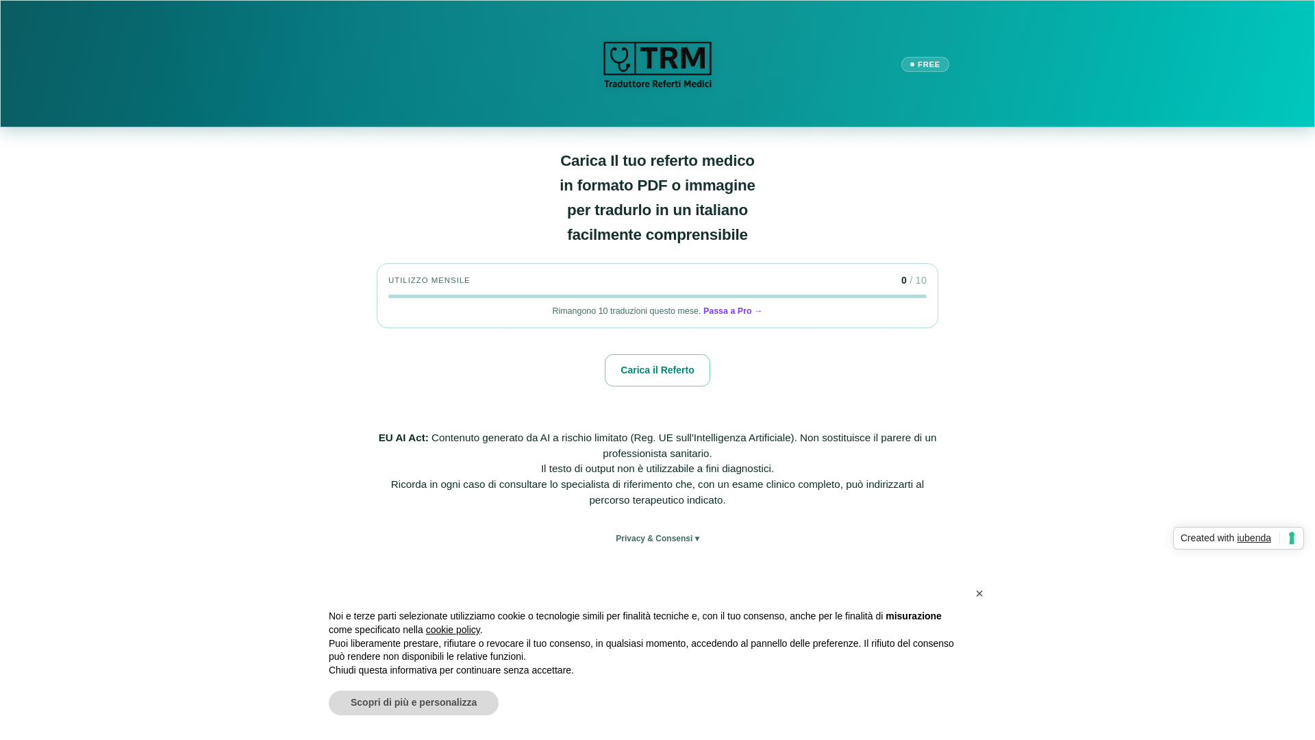 website screenshot of https://trm25.pages.dev/