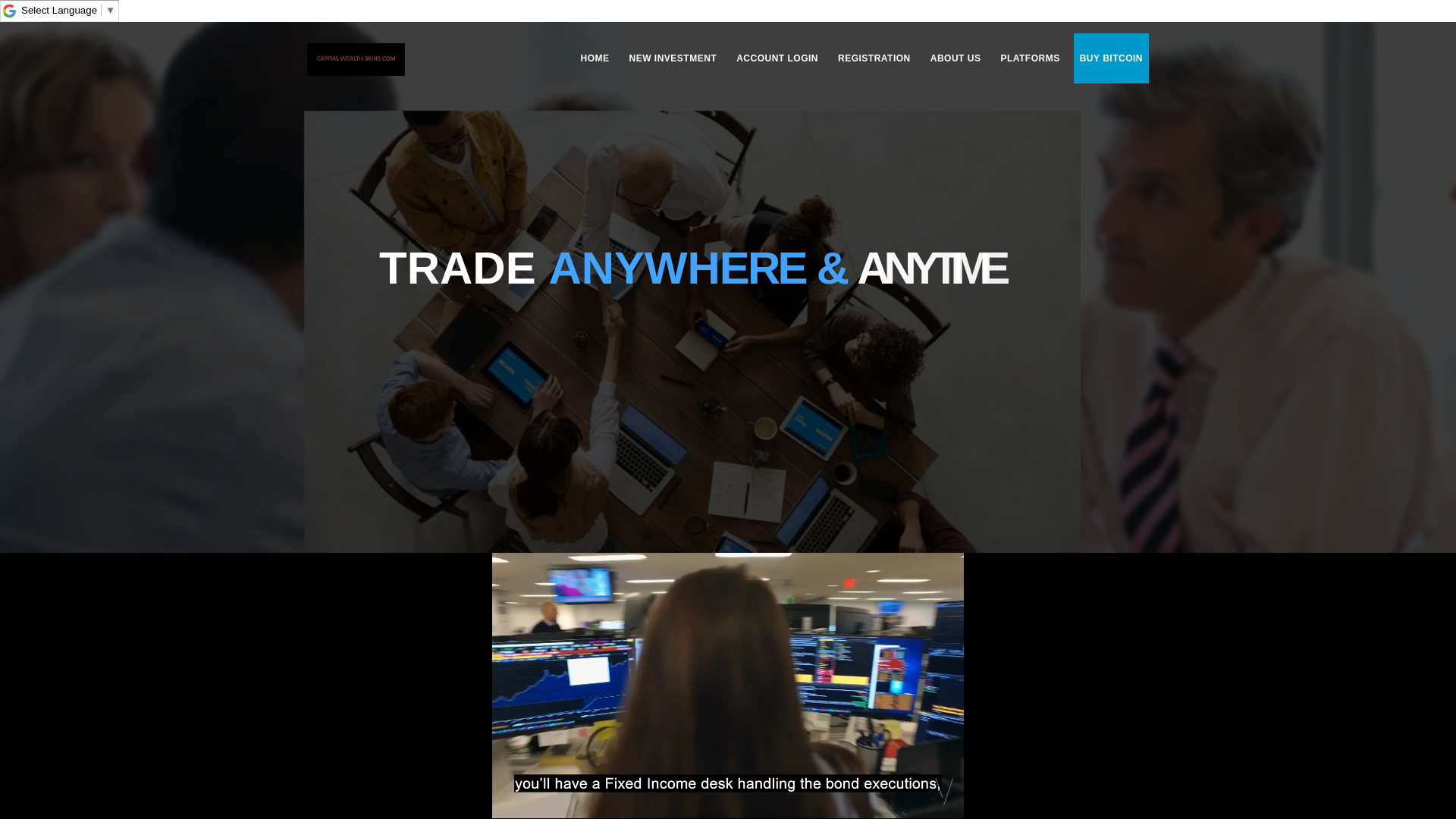 website screenshot of http://capitalwealthbkins.com/