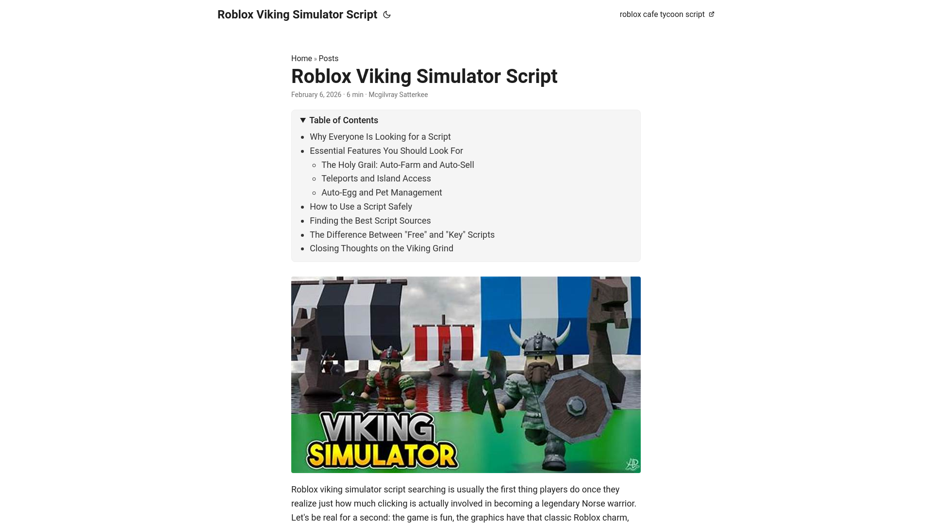 website screenshot of https://robloxvikingsimulatorscript.pages.dev/